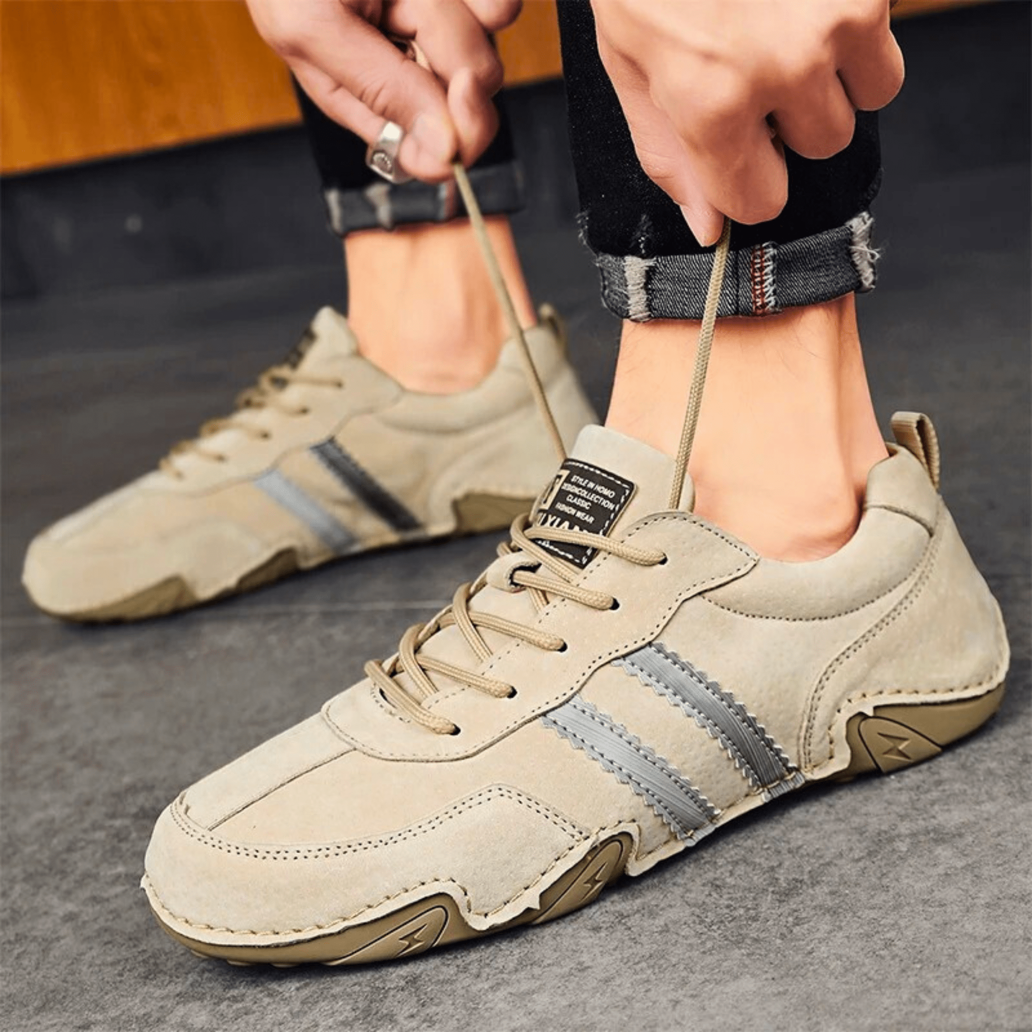 Casual Suede Leather Sneakers