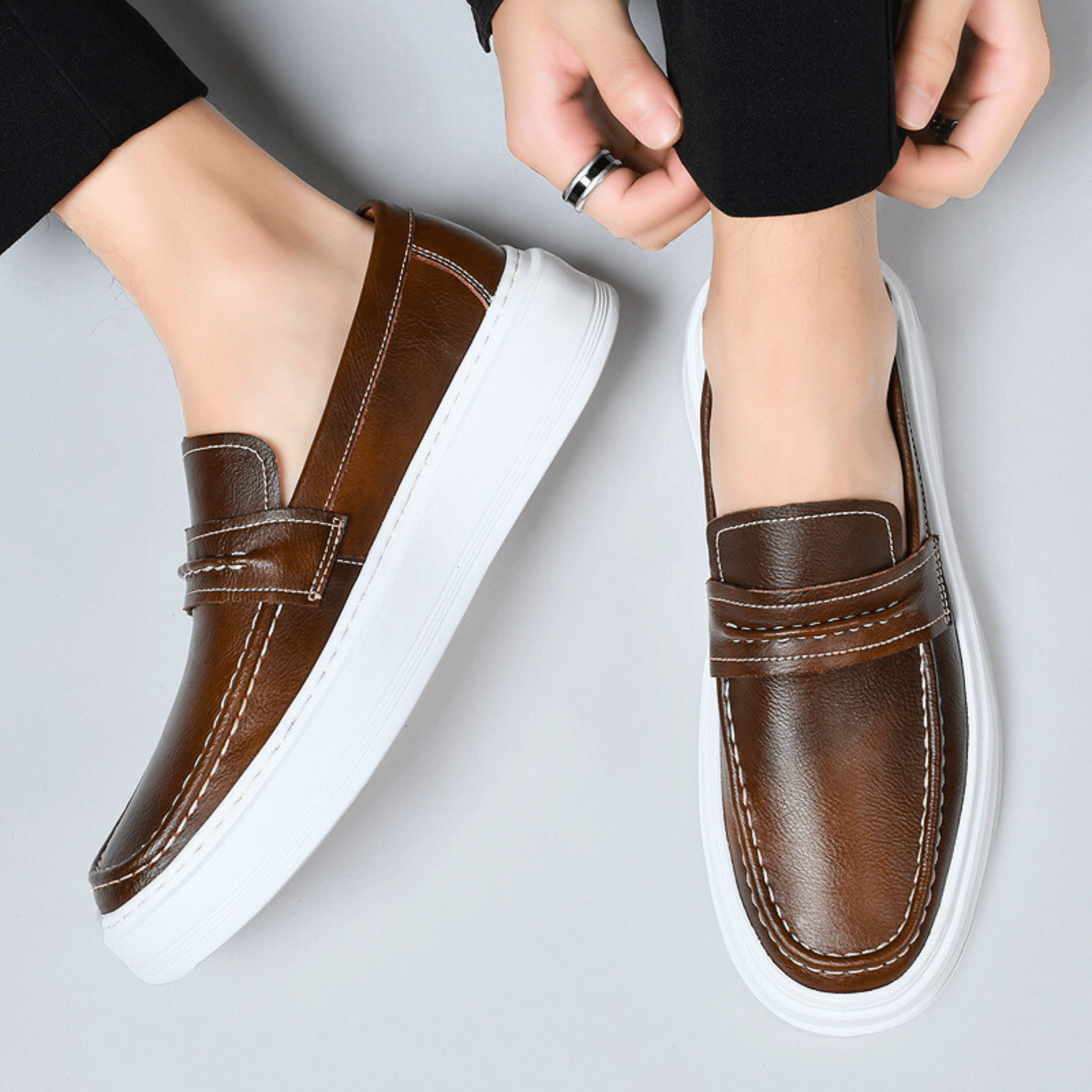 Classic Genuine Leather Loafers