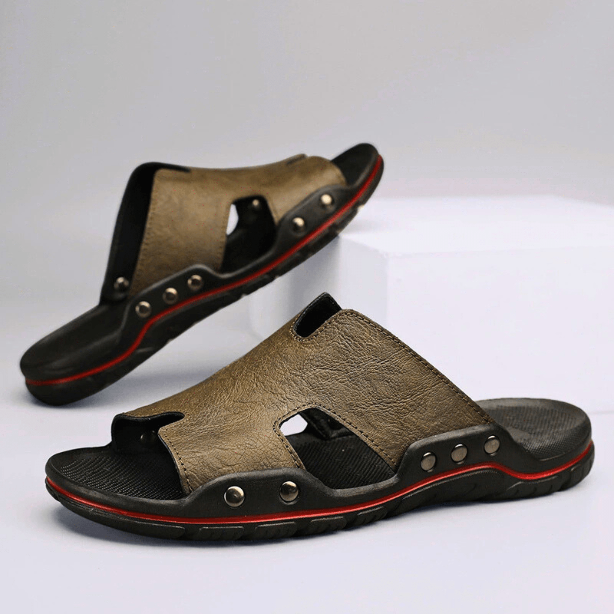 Classic Leather Slippers