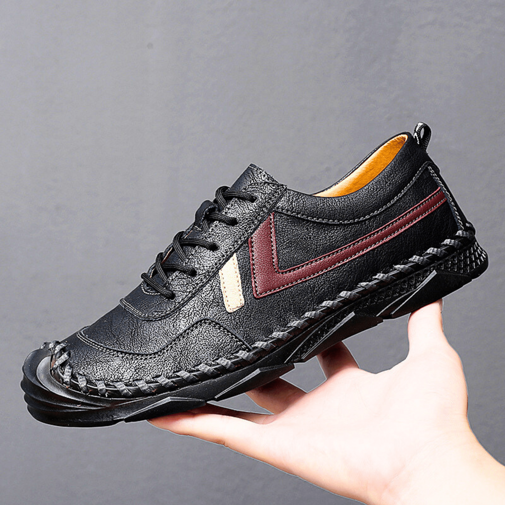 ClassicStep Retro Leather Sneakers