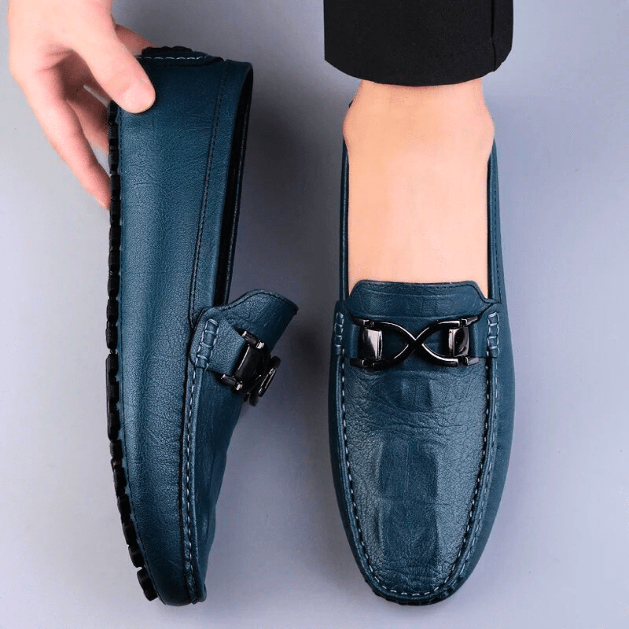 Designer Genuine Leather Loafers