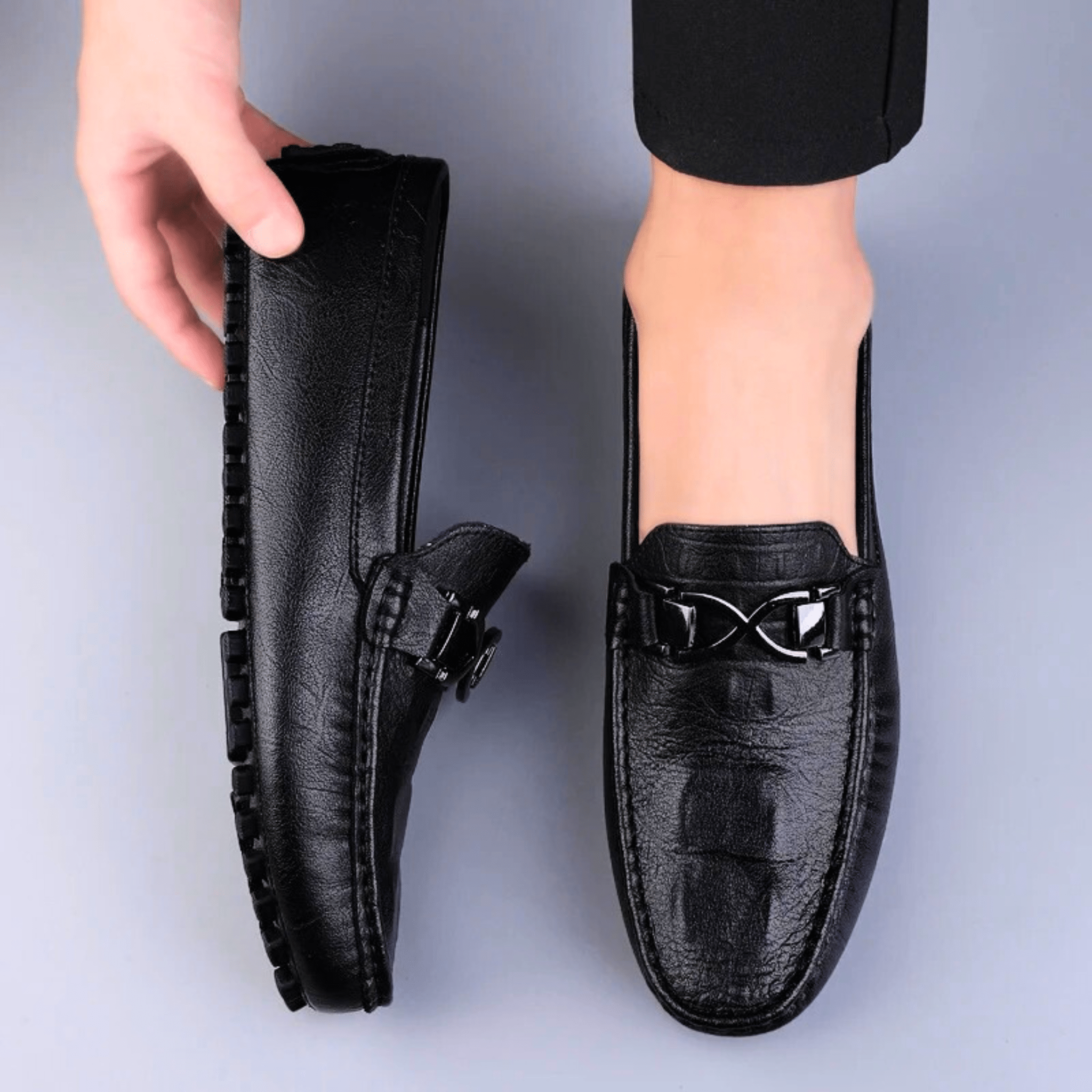 Designer Genuine Leather Loafers