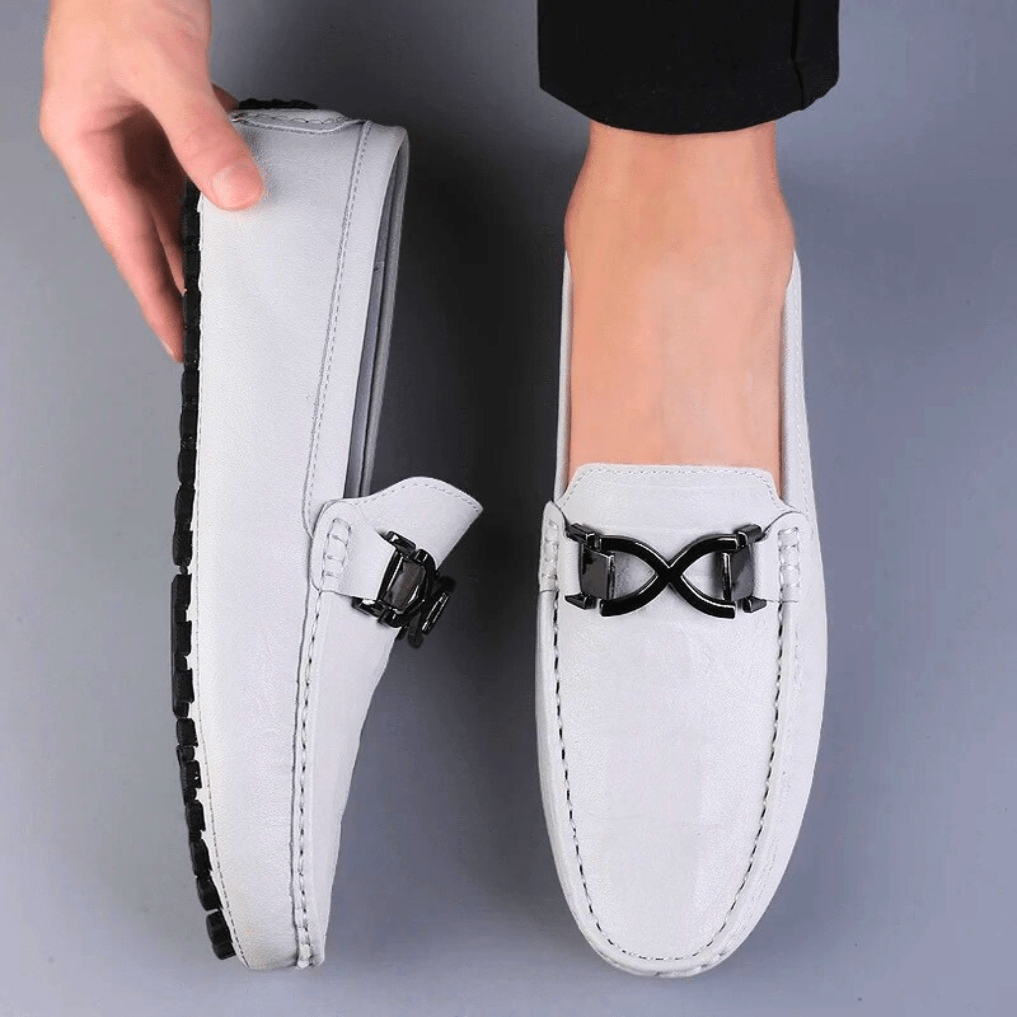 Designer Genuine Leather Loafers
