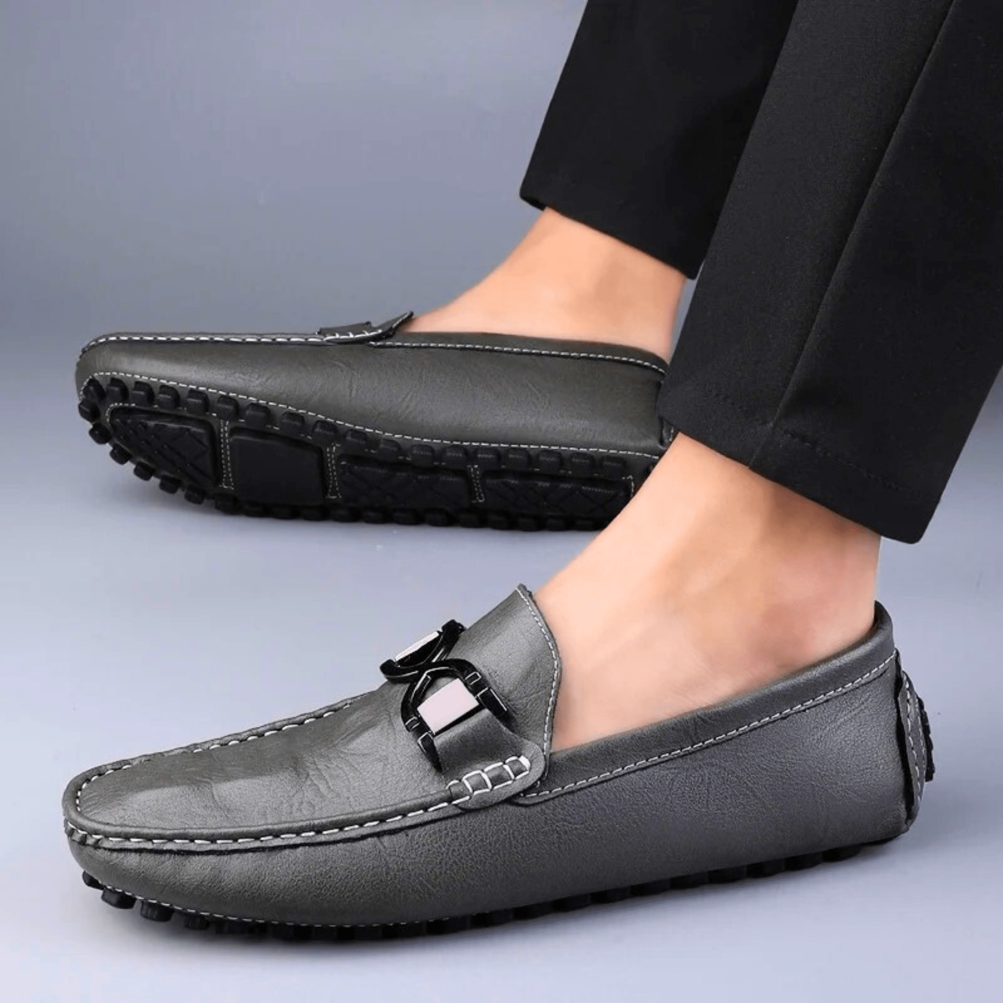 Designer Genuine Leather Loafers