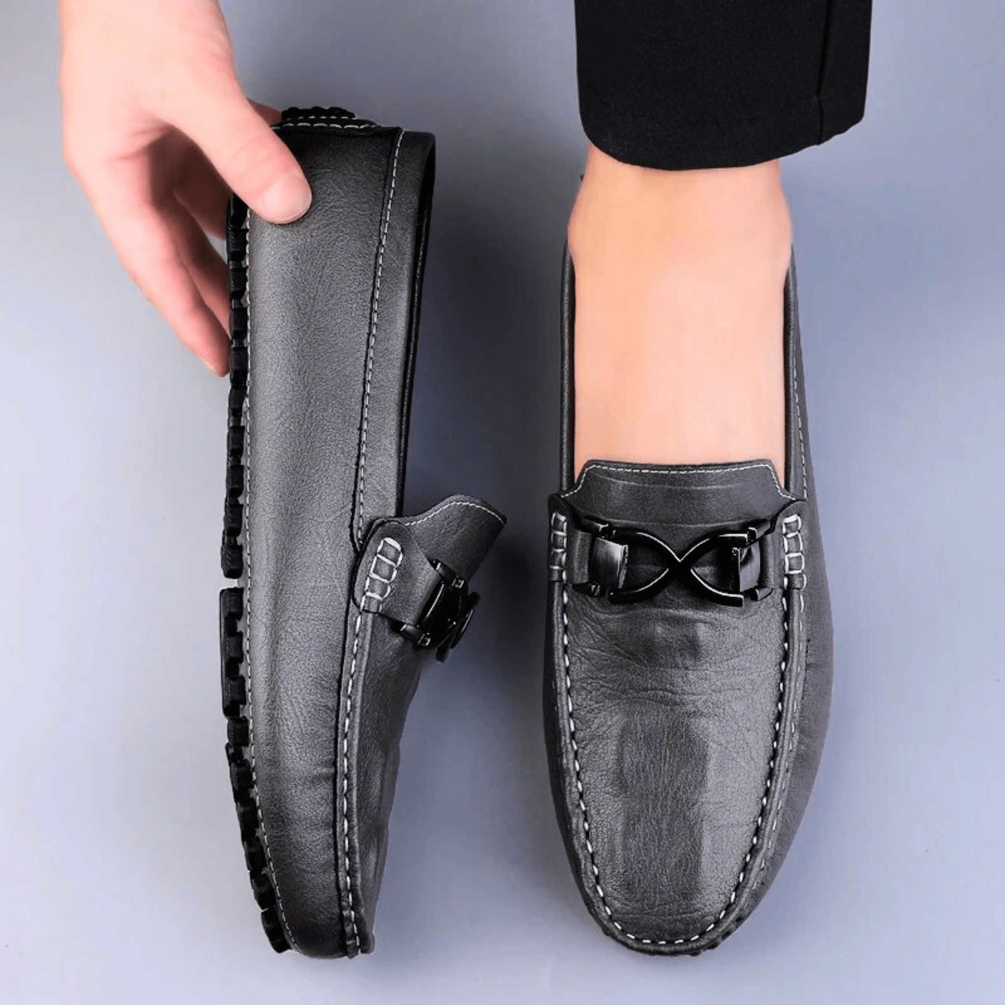 Designer Genuine Leather Loafers