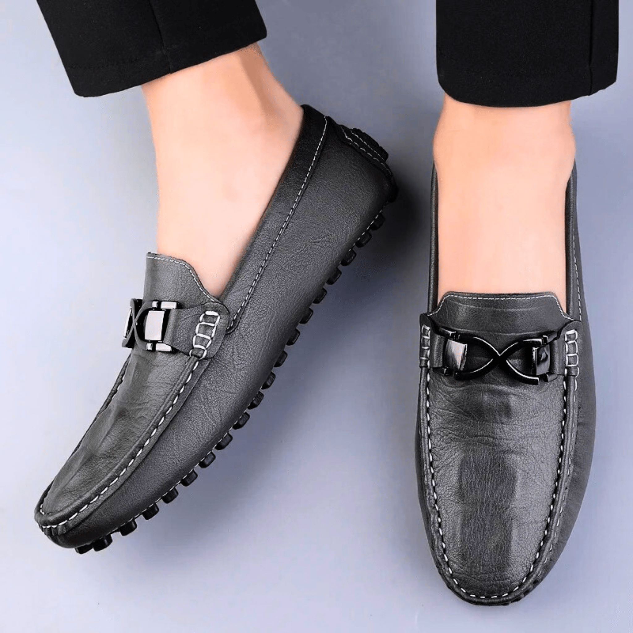 Designer Genuine Leather Loafers