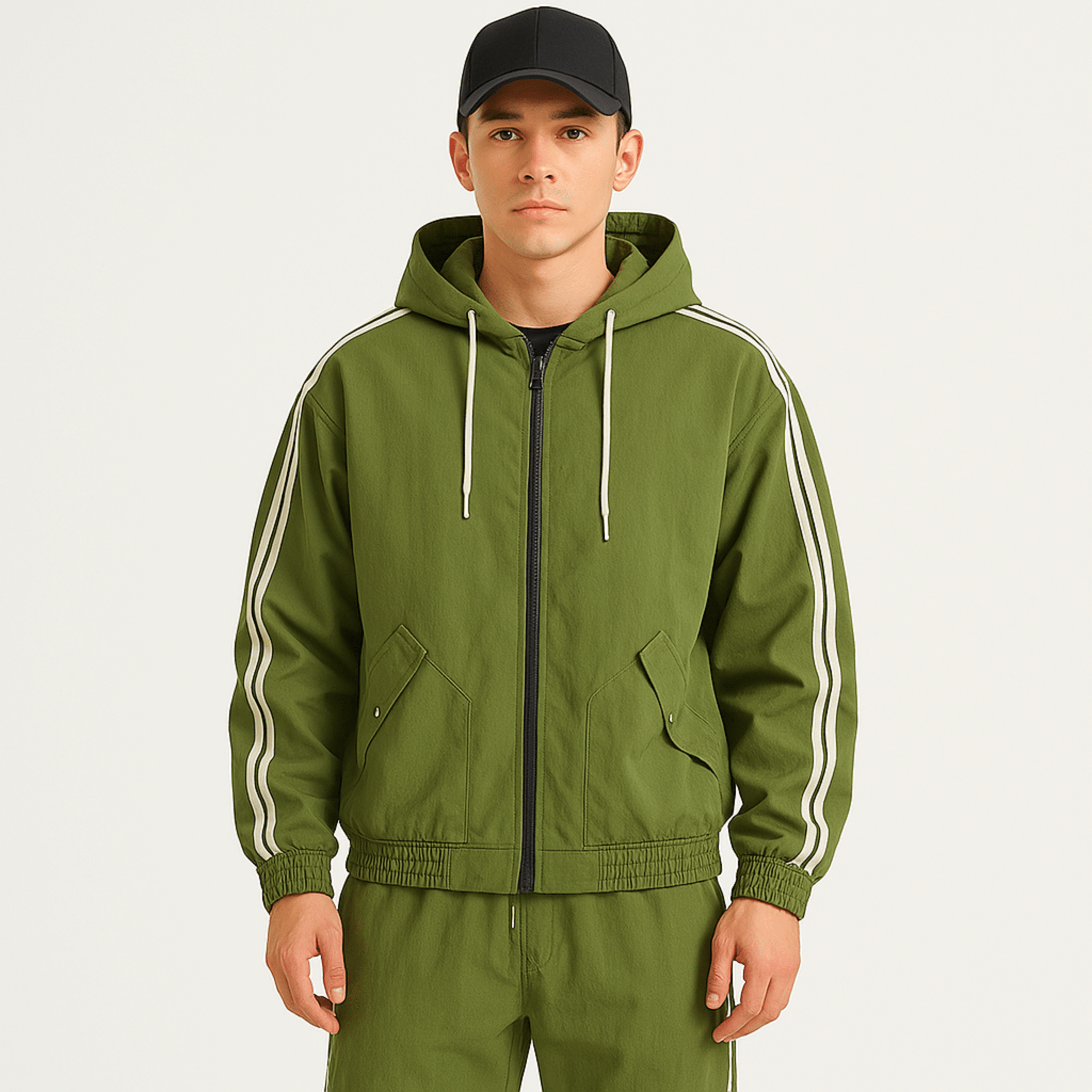 Hooded Tracksuit Set