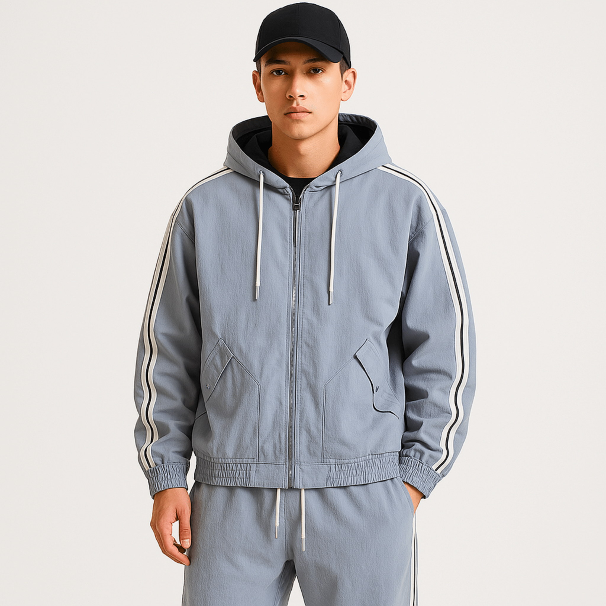 Hooded Tracksuit Set