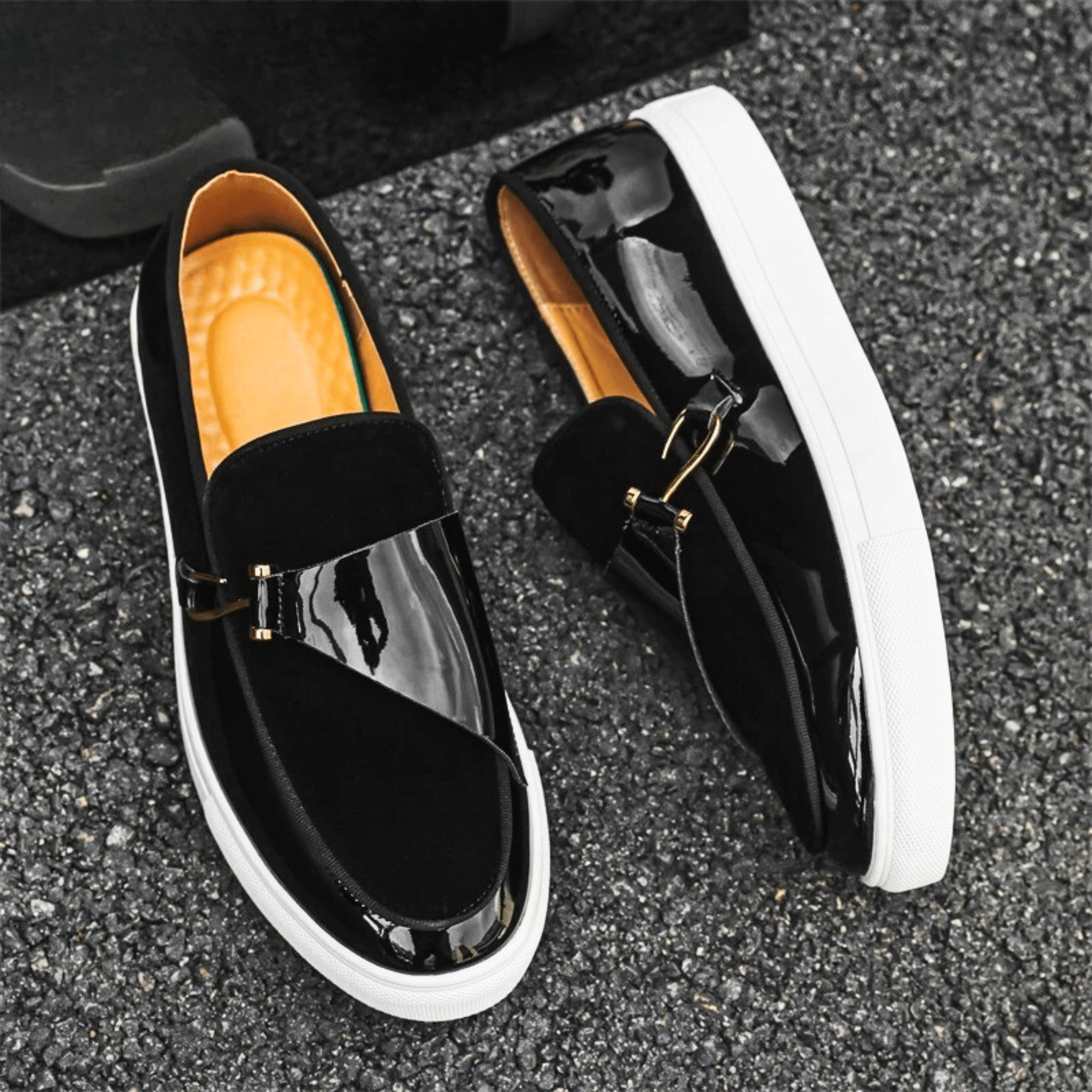 Hook Leather Loafers