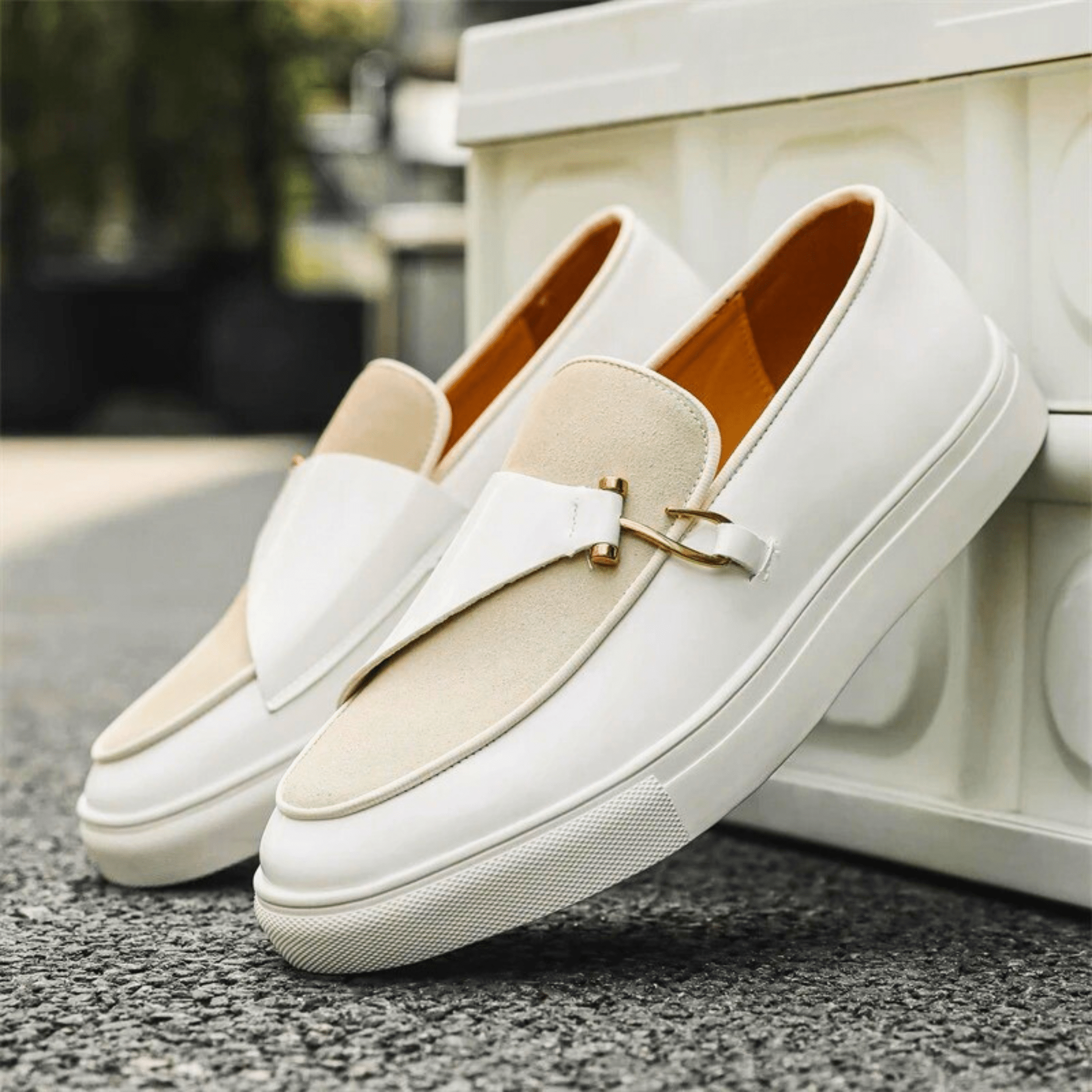 Hook Leather Loafers