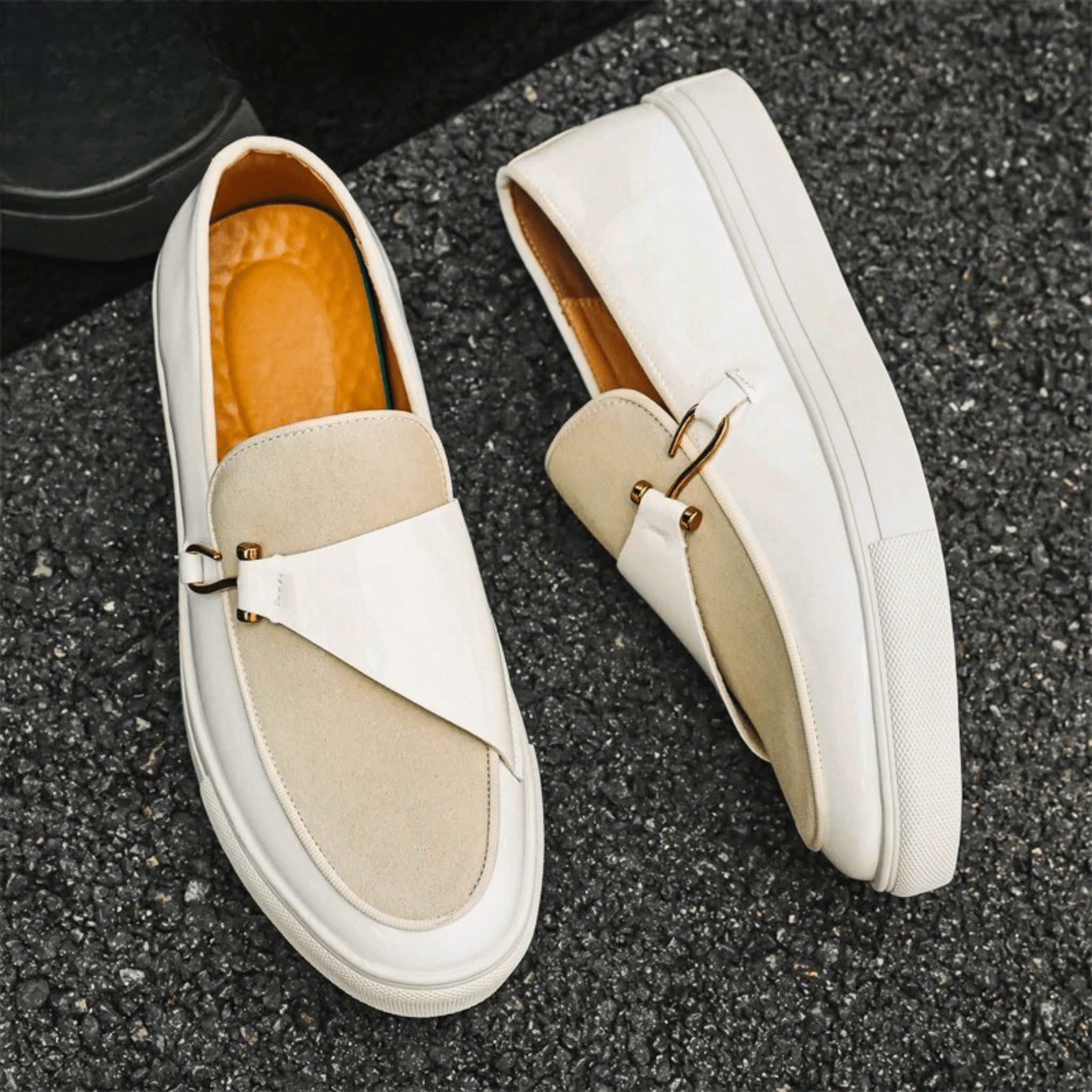Hook Leather Loafers