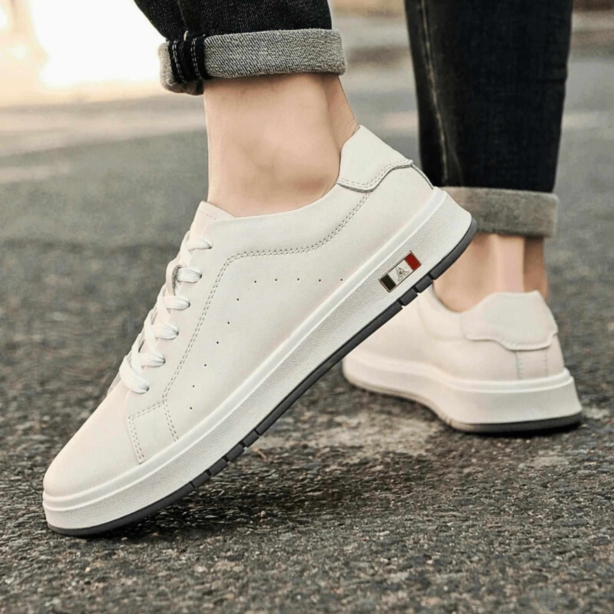 Milano Genuine Leather Sneakers