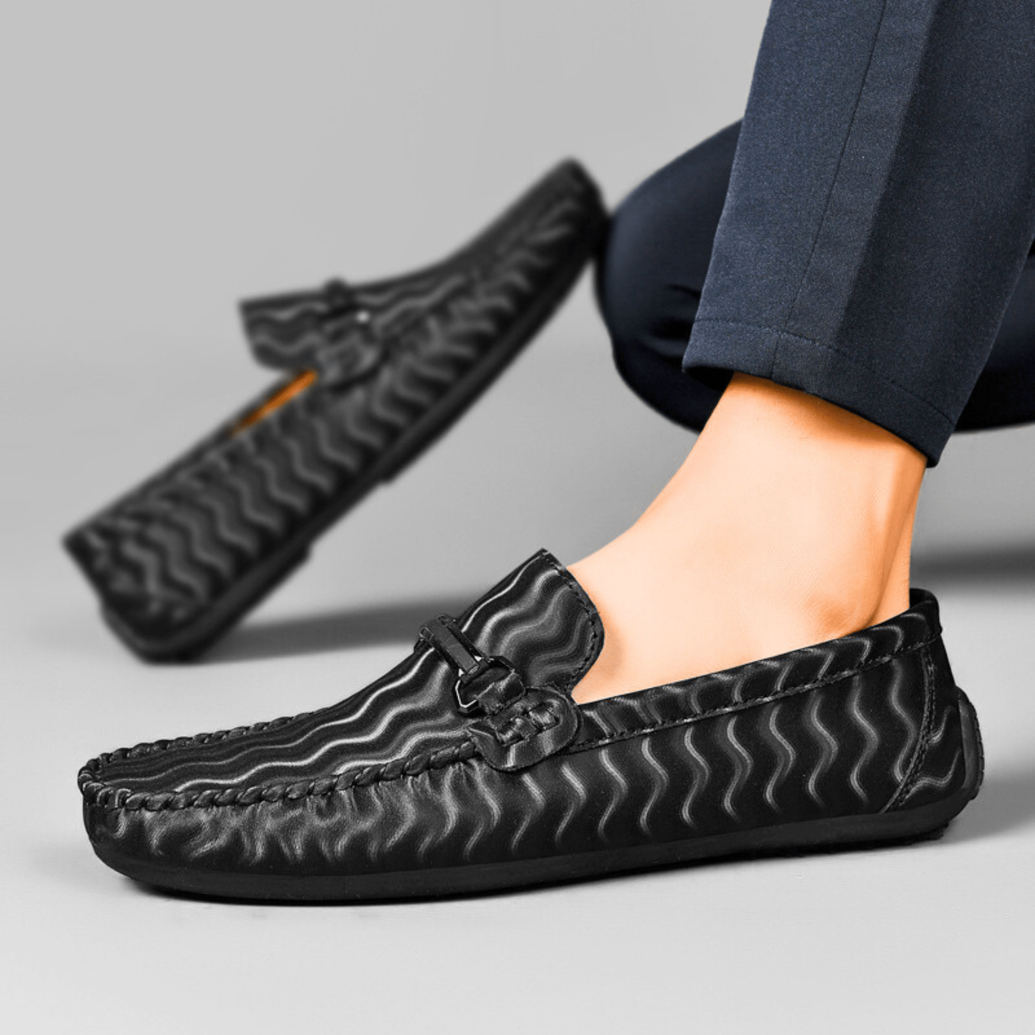 ModernWave Slip-On Loafers