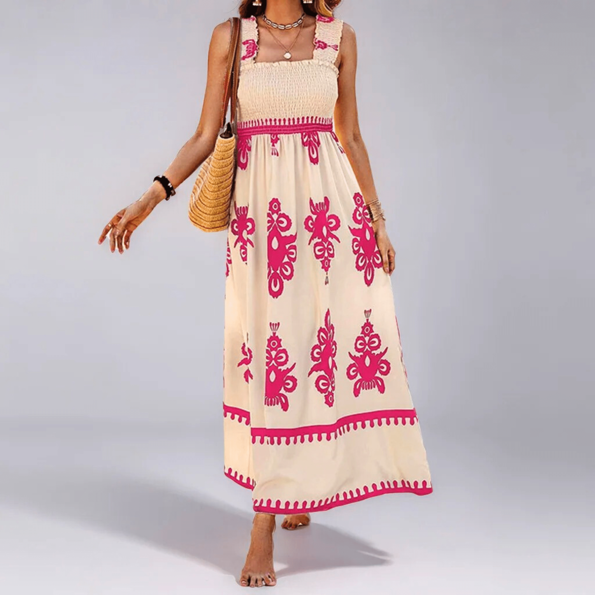 Nomad Bloom Boho Dress