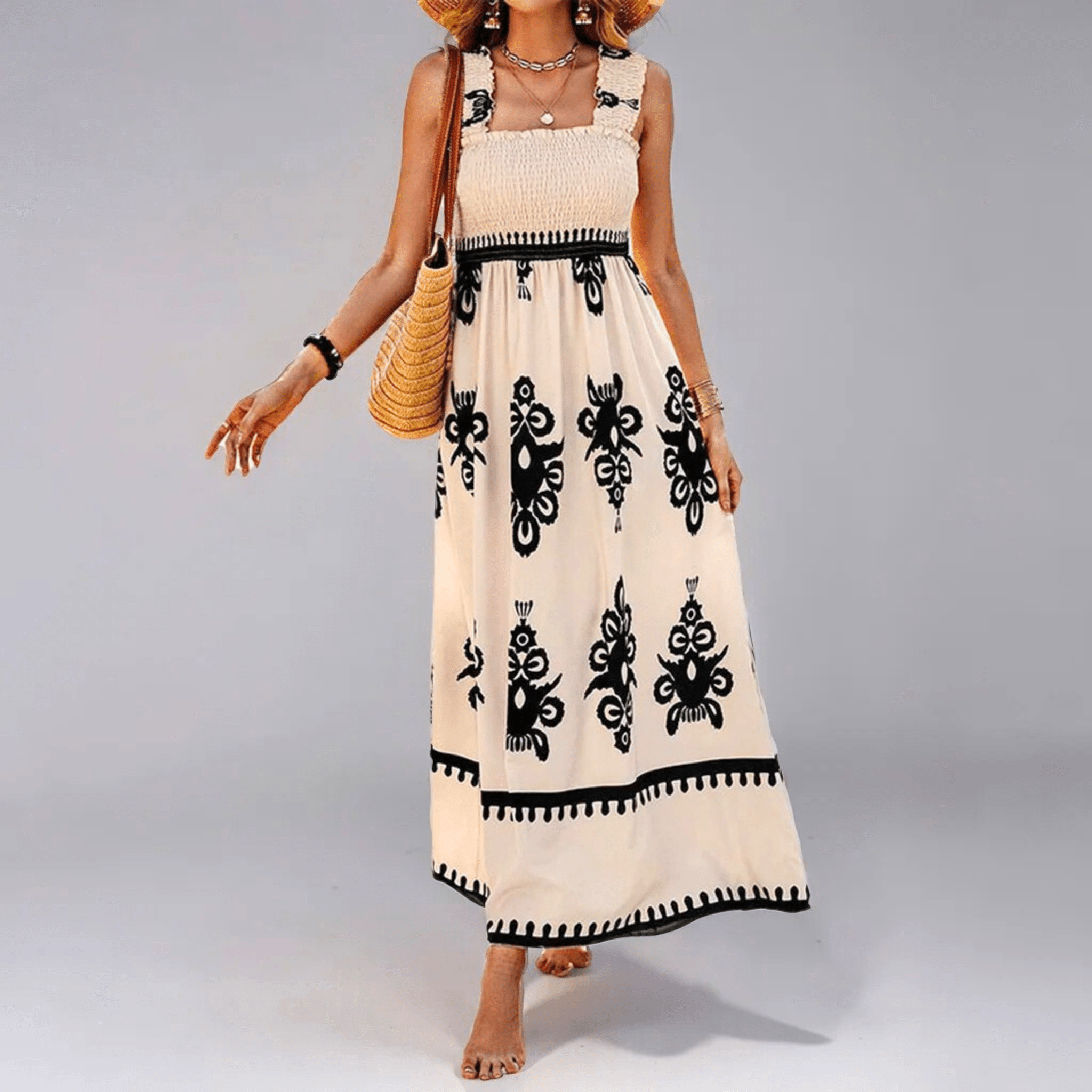Nomad Bloom Boho Dress