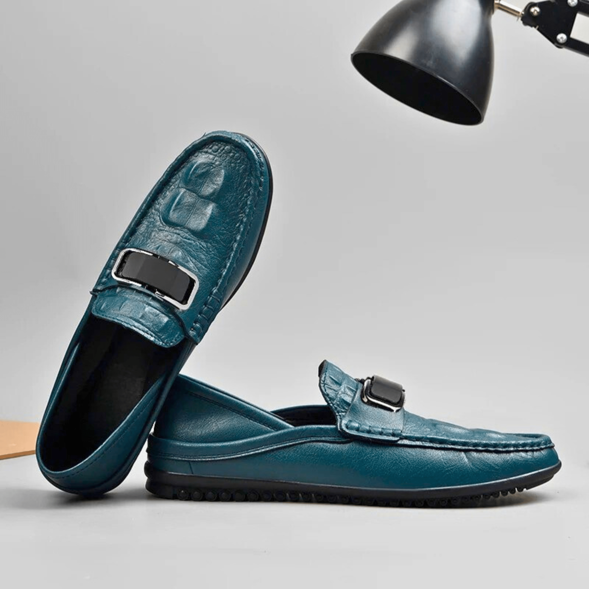 Statement Genuine Leather Loafers