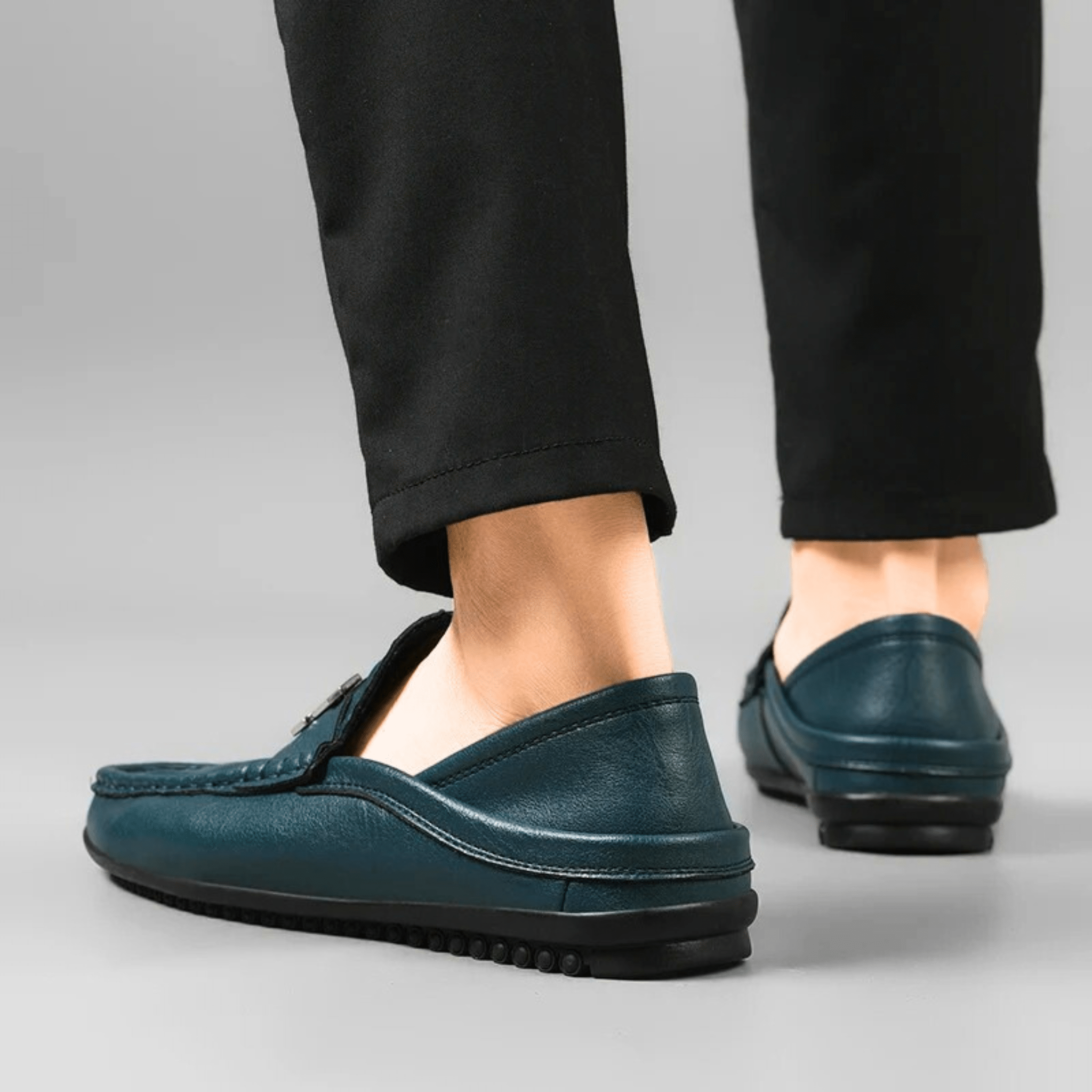 Statement Genuine Leather Loafers