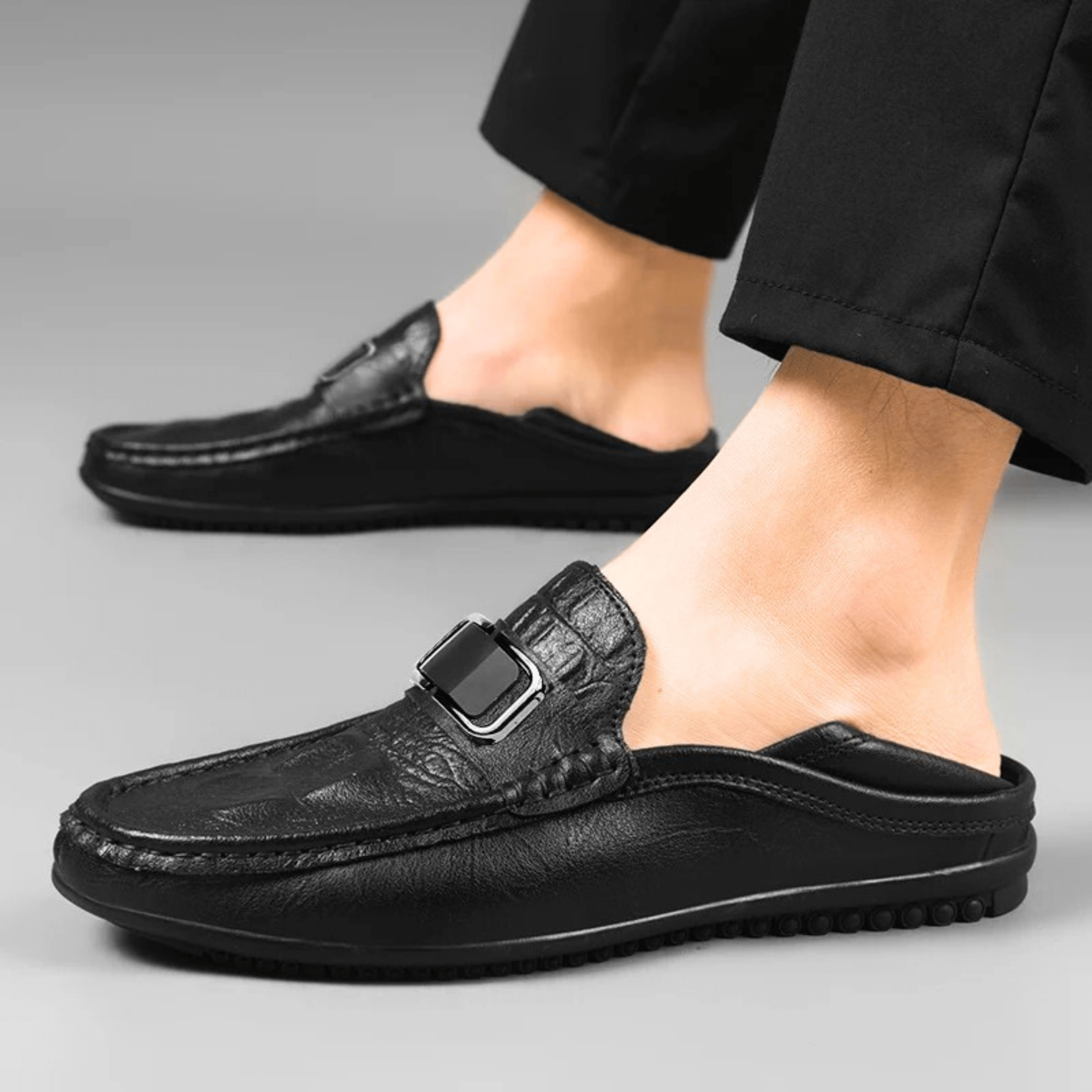 Statement Genuine Leather Loafers