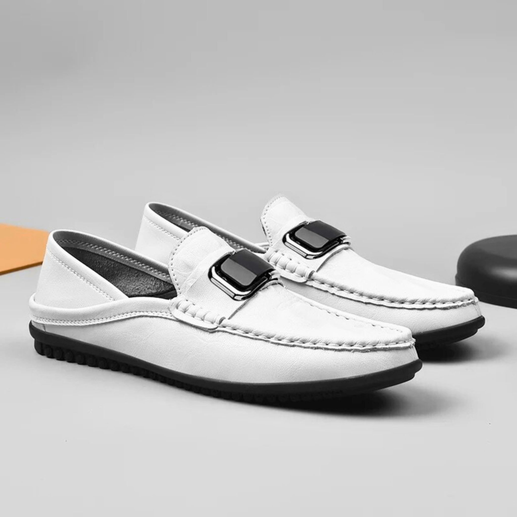 Statement Genuine Leather Loafers