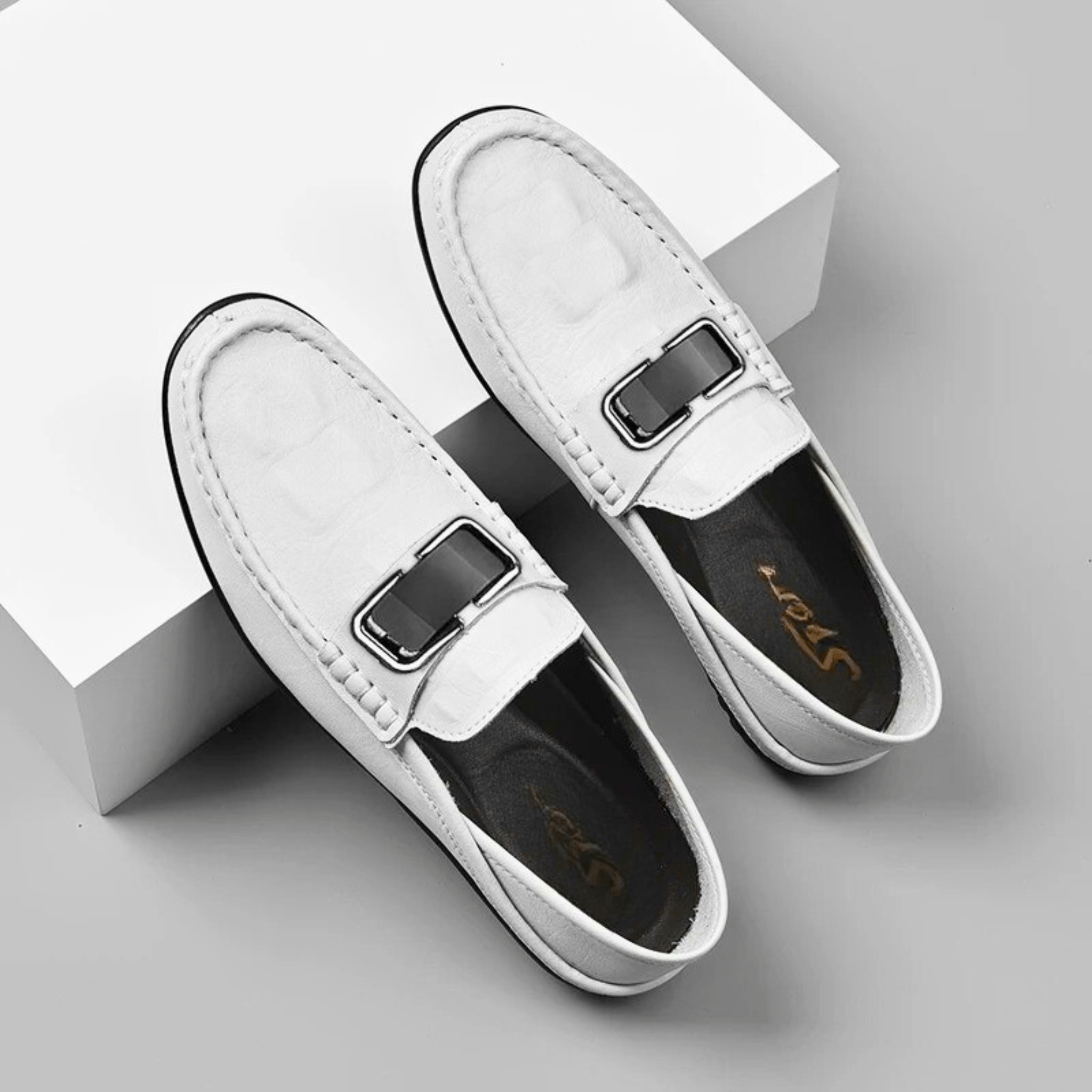 Statement Genuine Leather Loafers