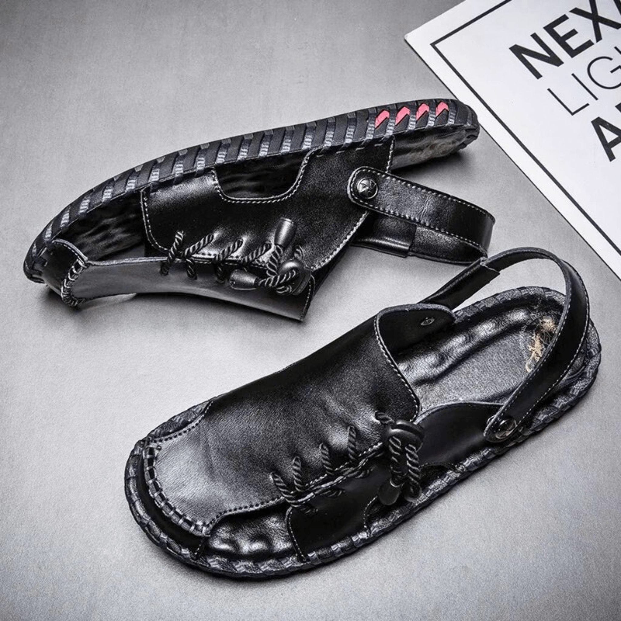 Strado Leather Sandals