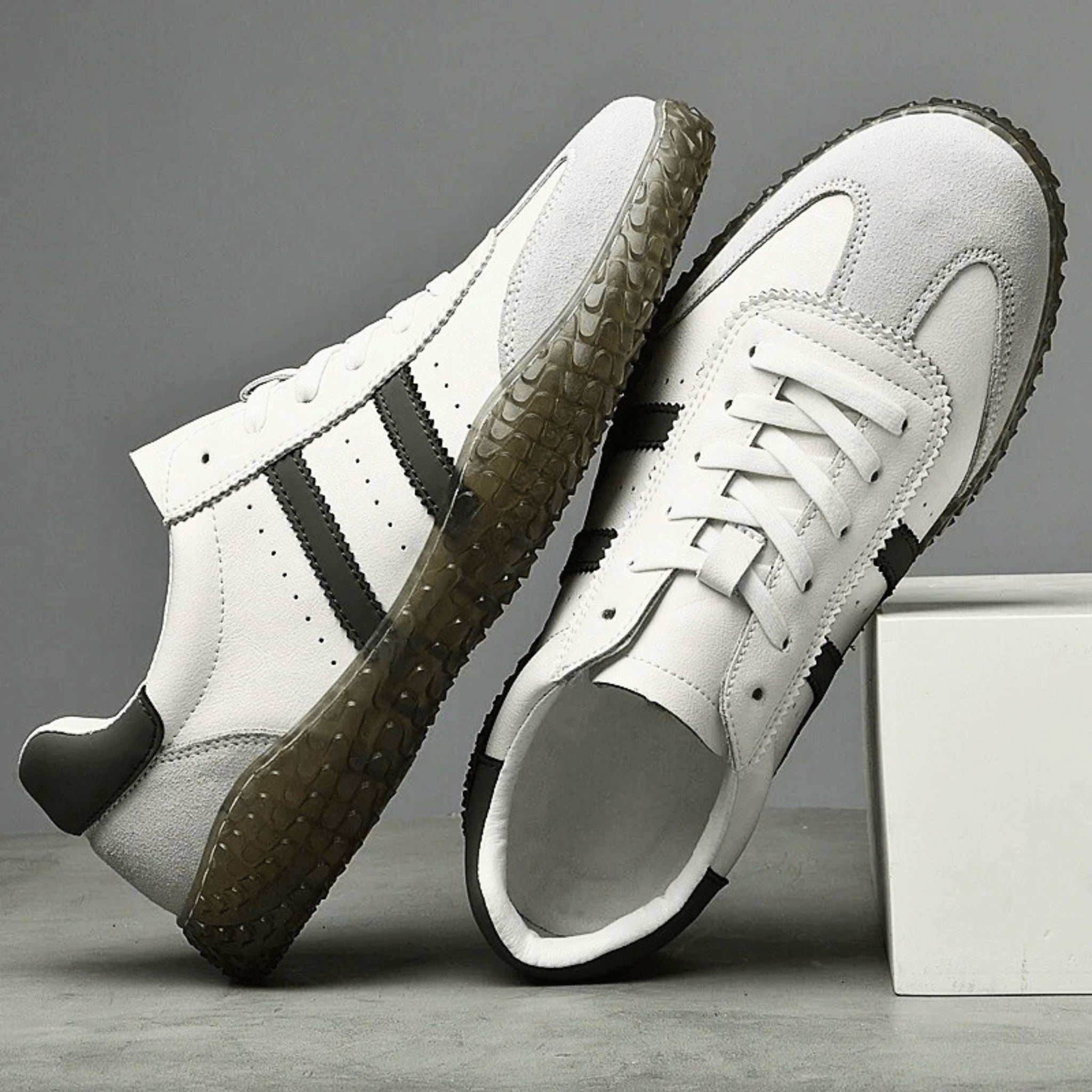 Stride Genuine Leather Trainers