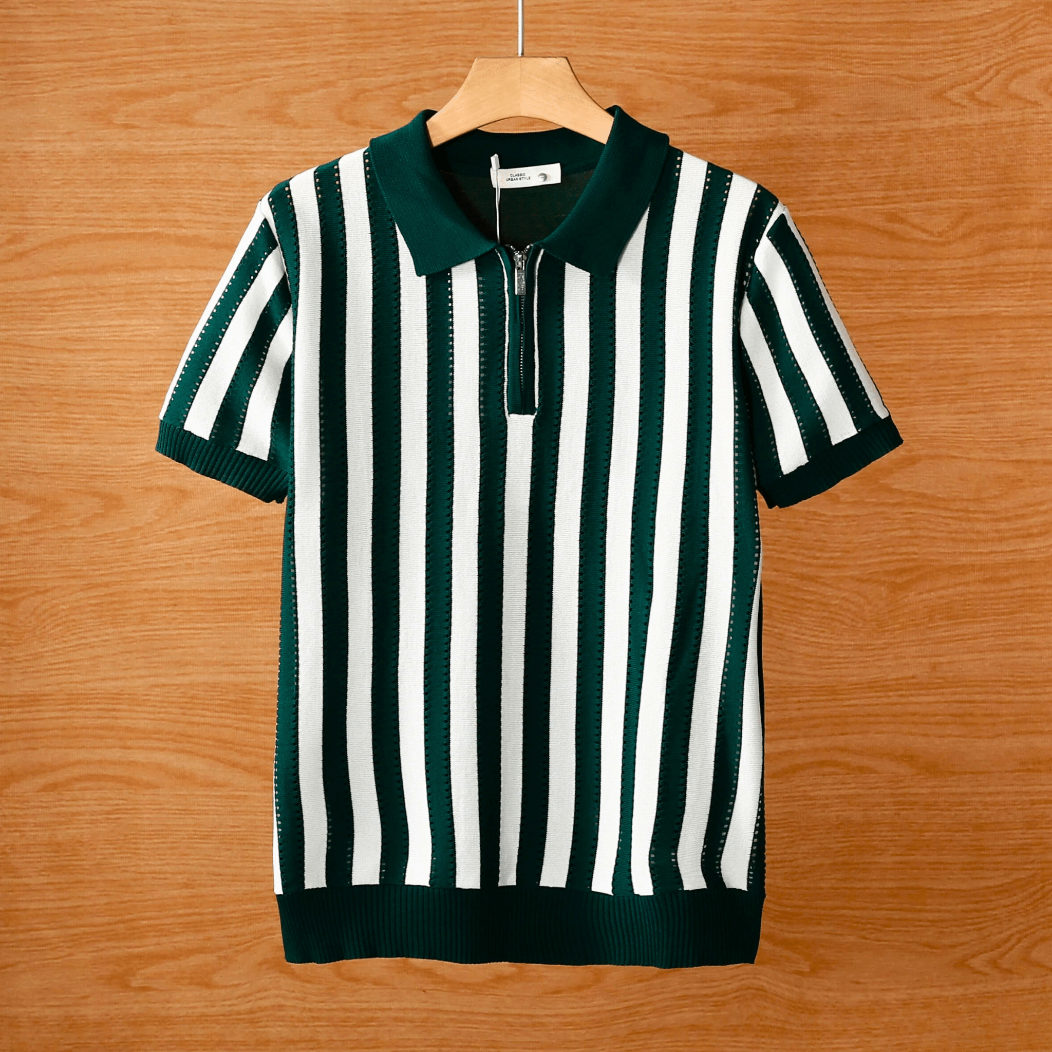 The ZipStripe Polo