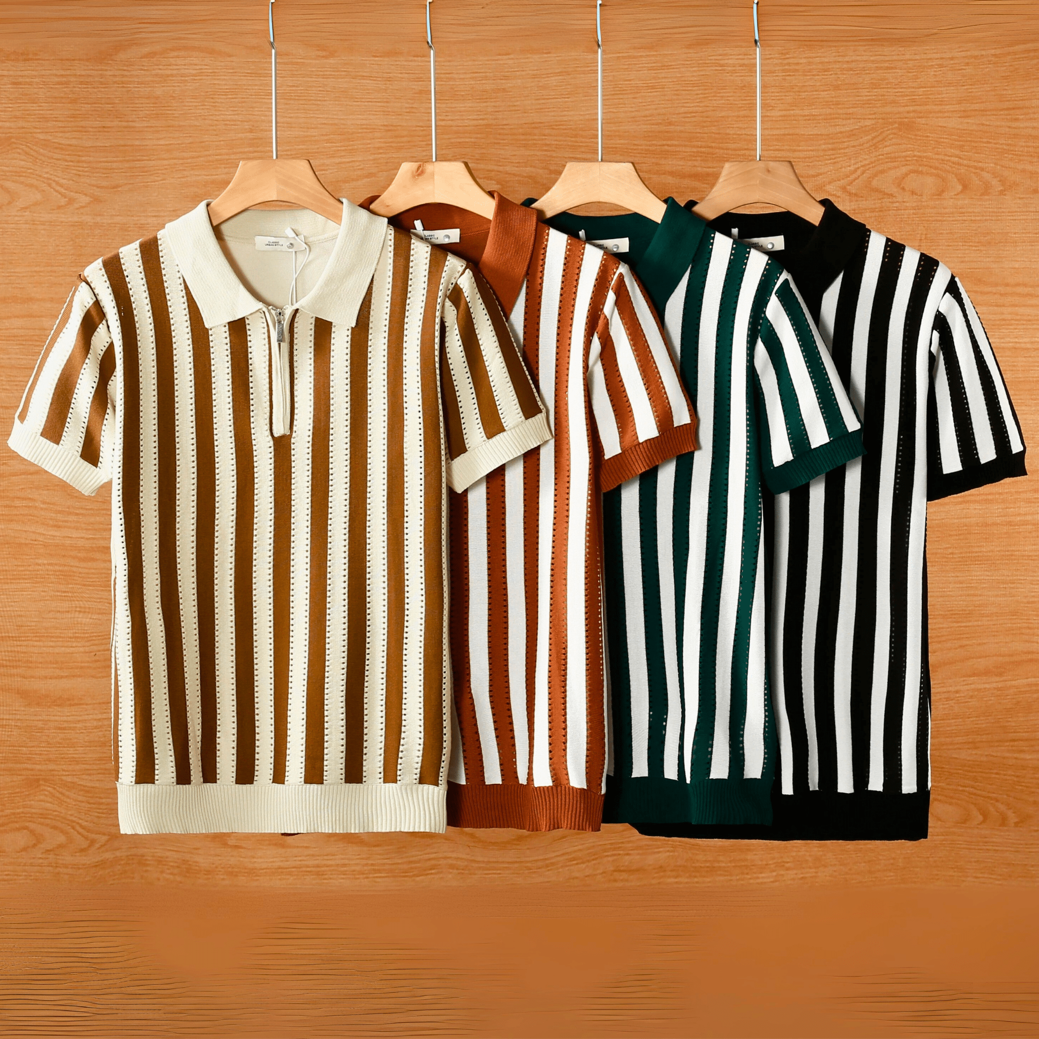 The ZipStripe Polo