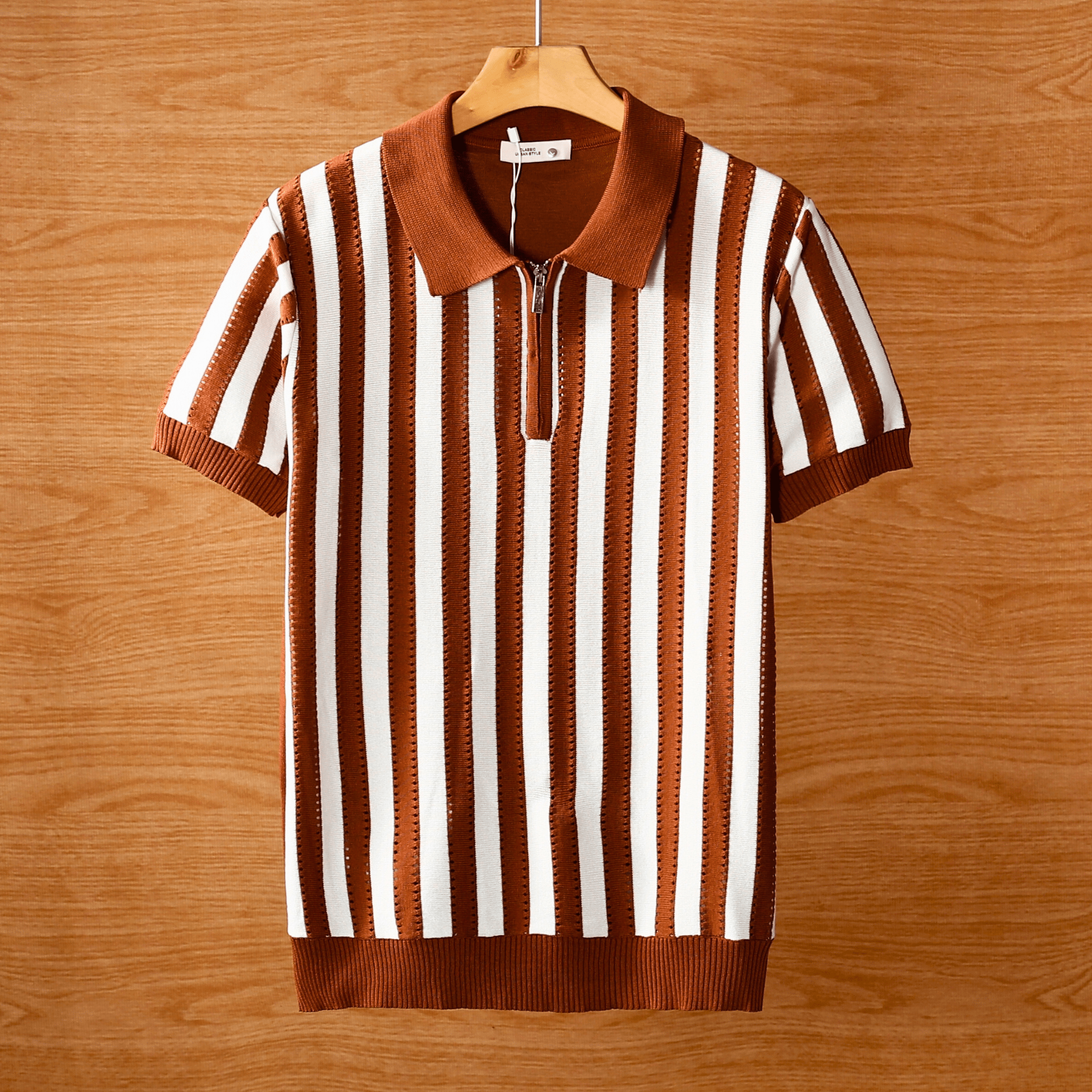 The ZipStripe Polo