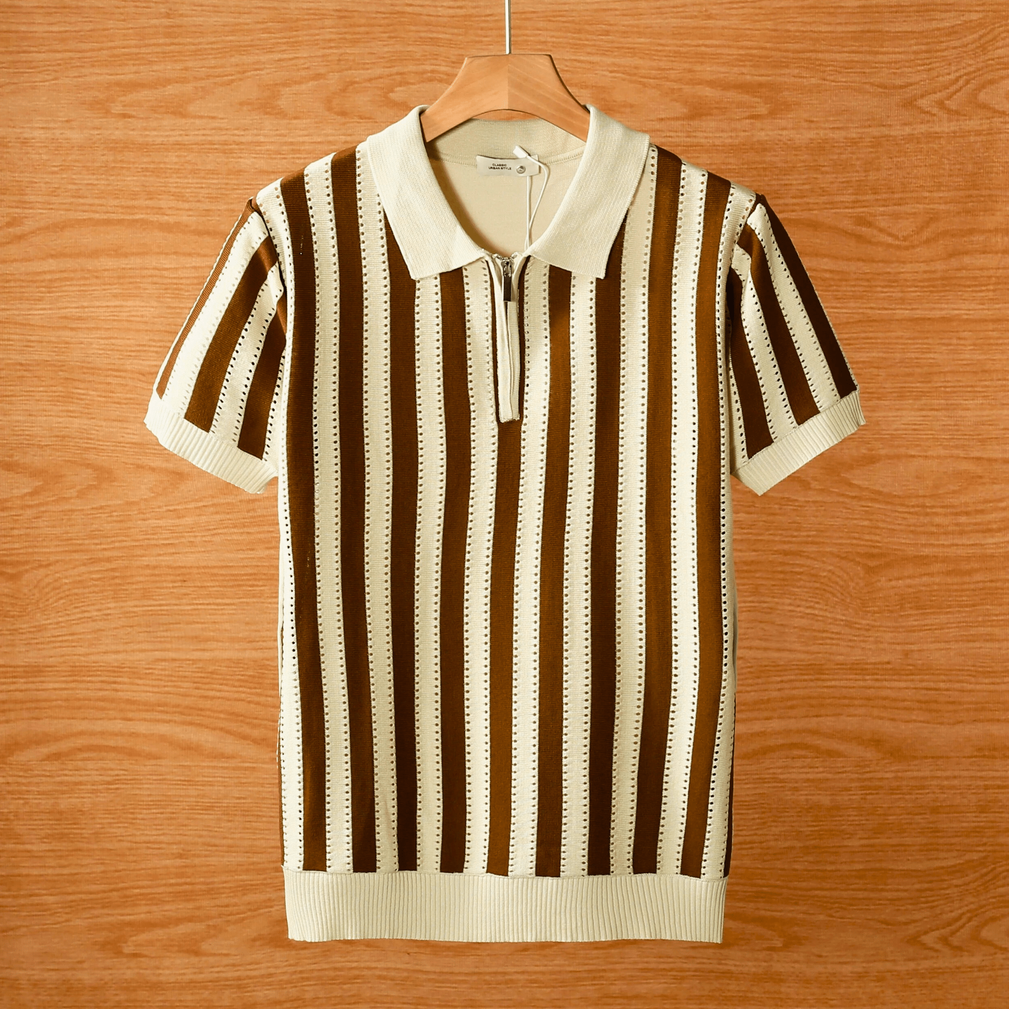 The ZipStripe Polo