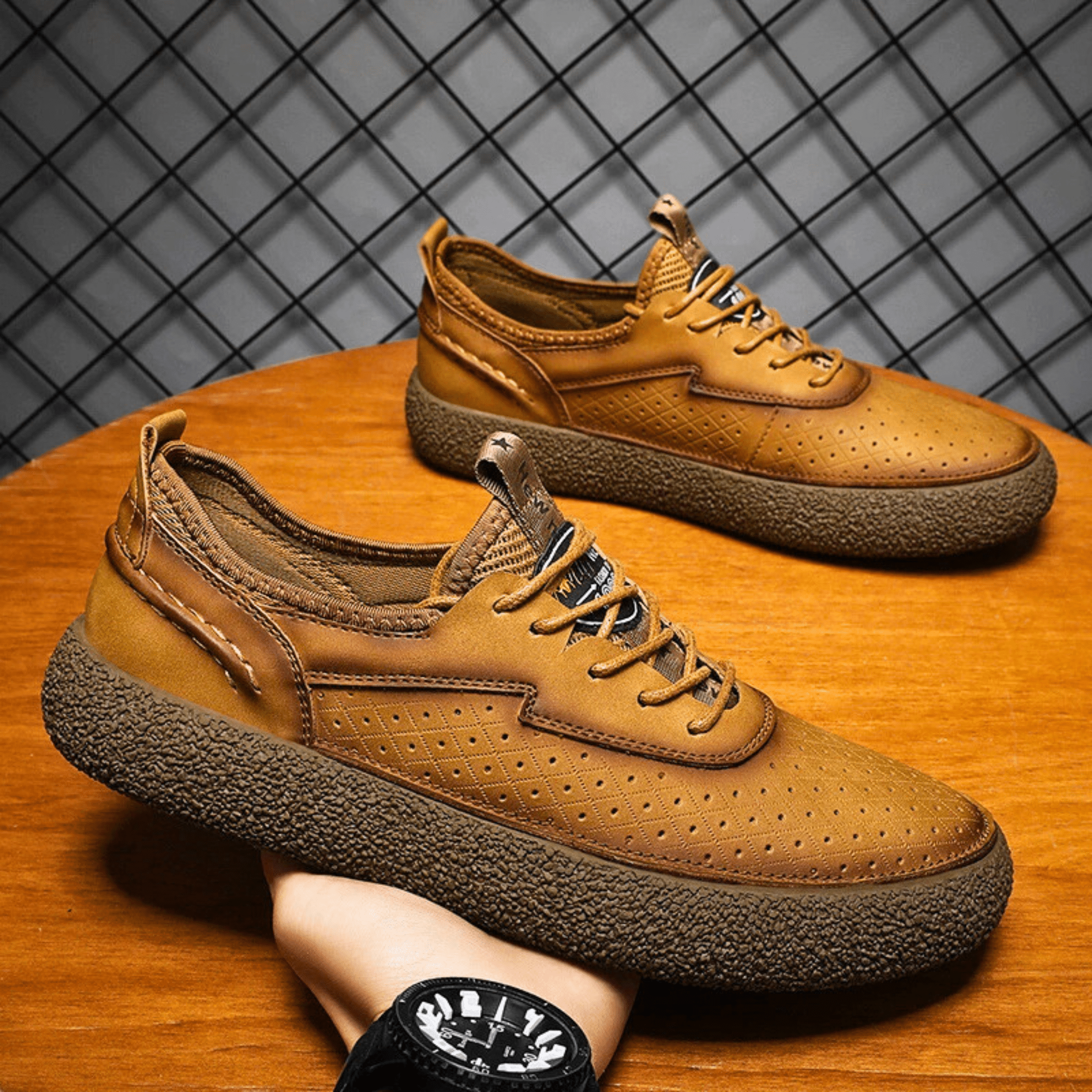 Valtren Genuine Leather Shoes