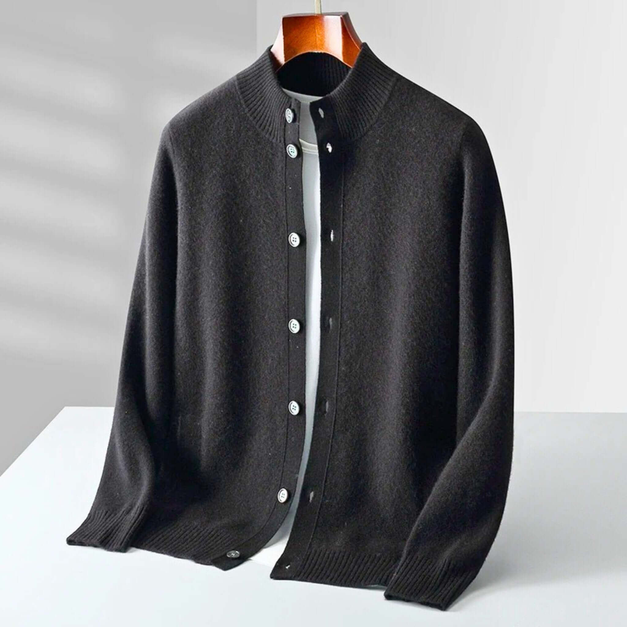Eterna Merino Wool Cardigan
