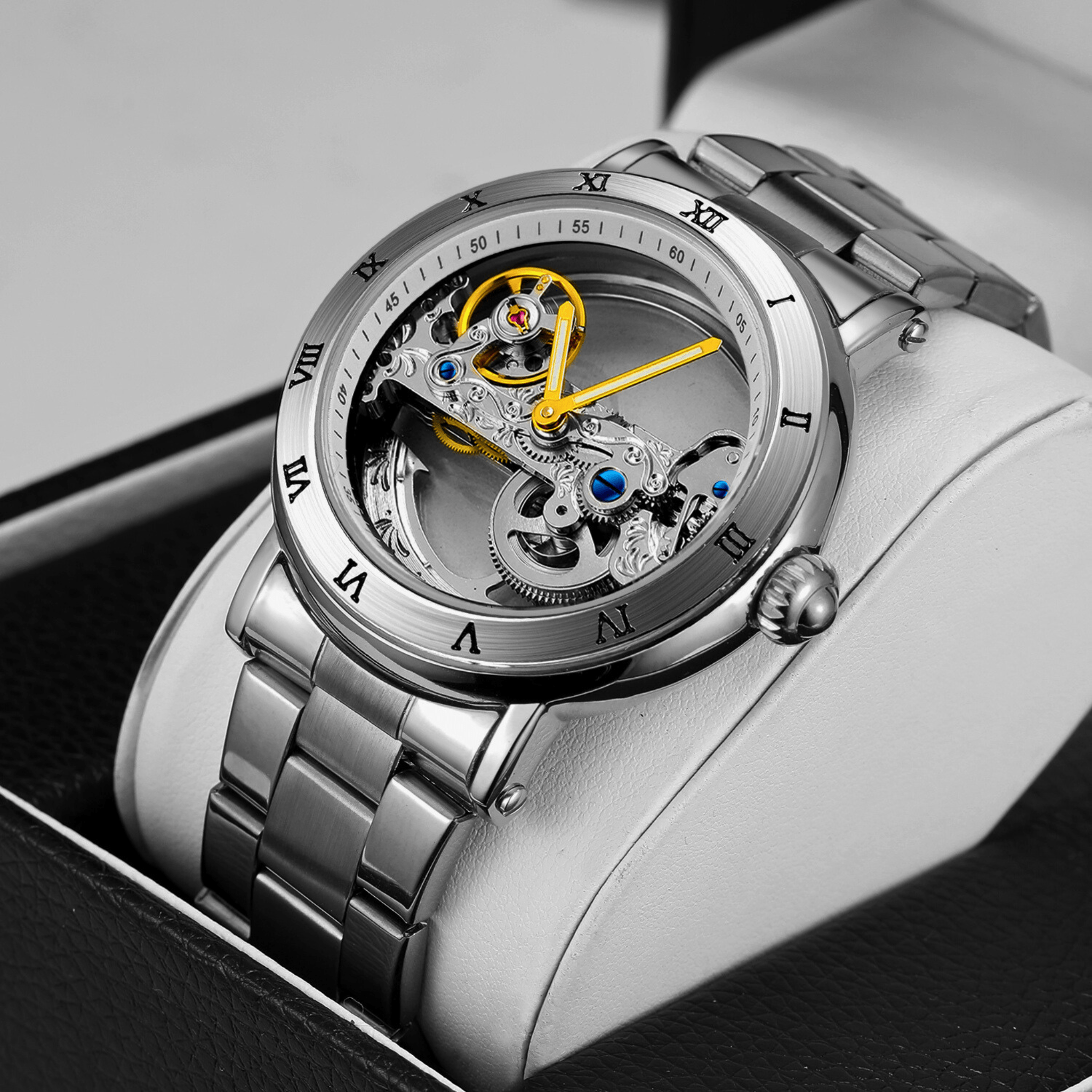 Titanium Skeleton Tourbillon Watch