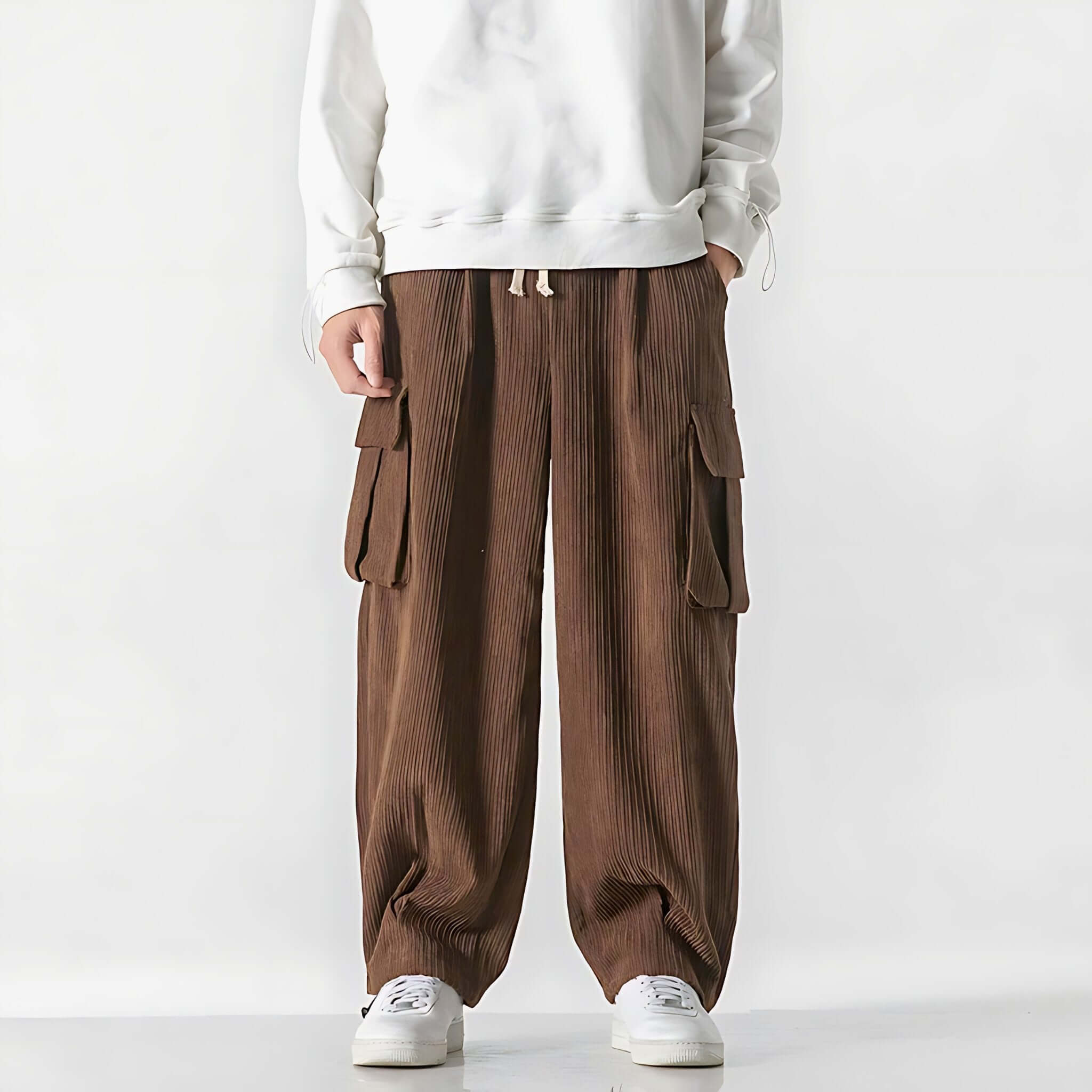 Corduroy Cargo Pants