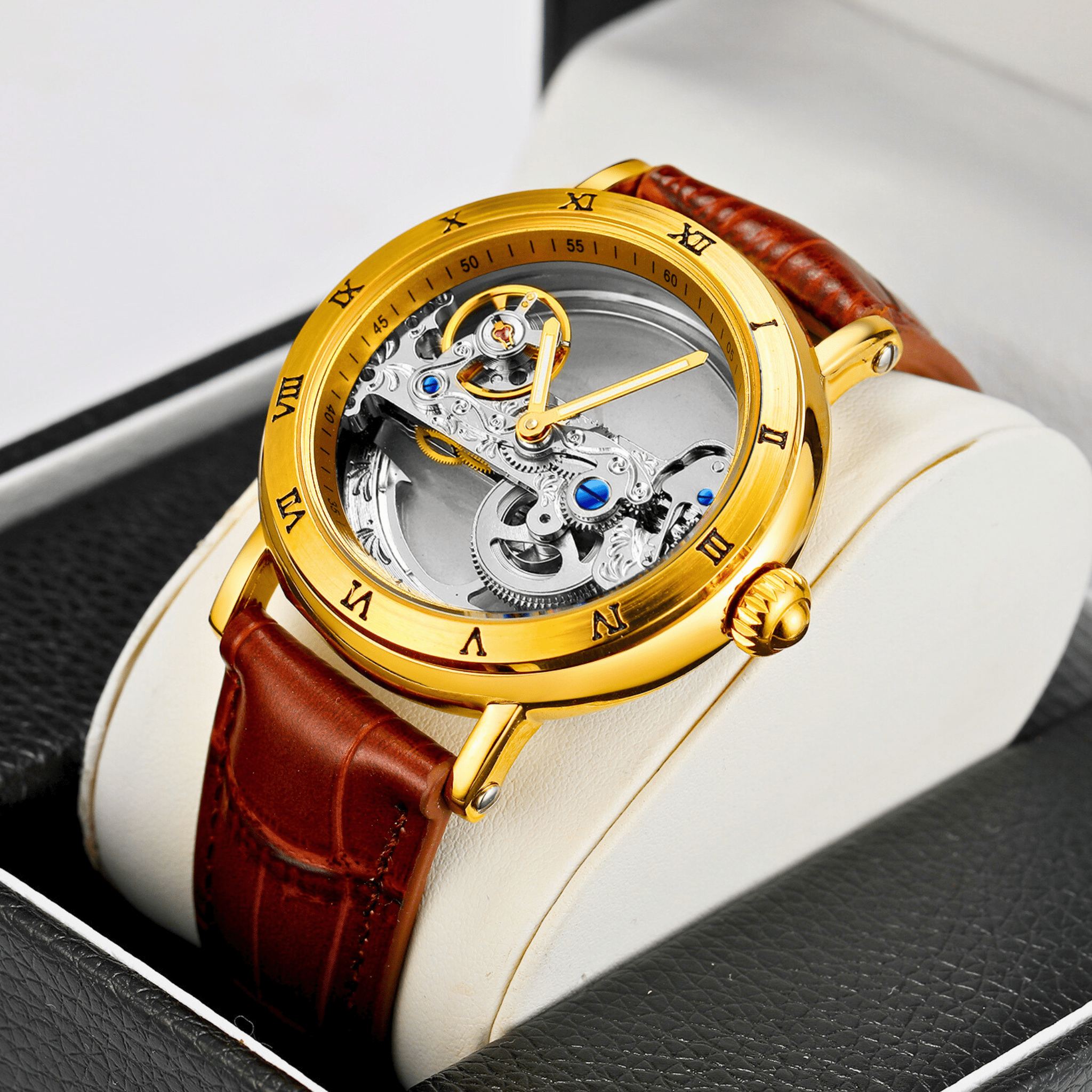 Eterna Skeleton Tourbillon Watch