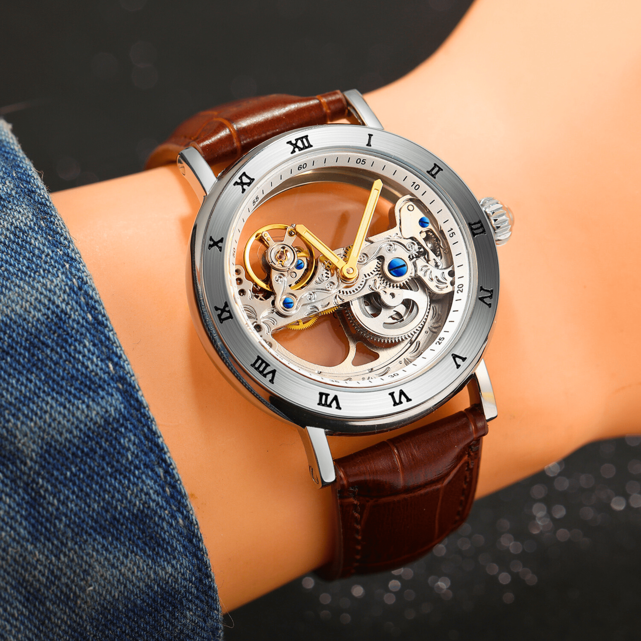 Eterna Skeleton Tourbillon Watch