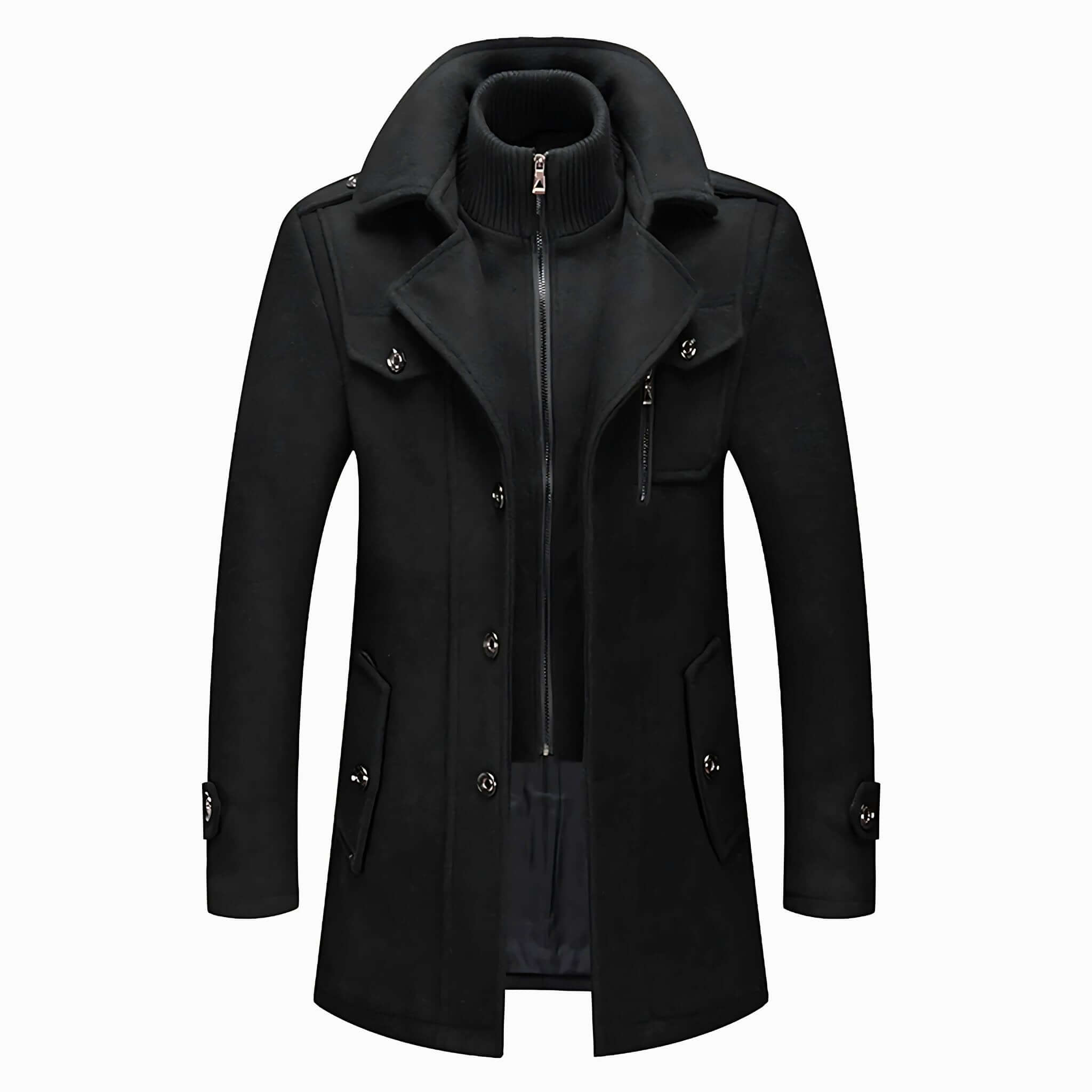 Executive Prestige Wool Coat