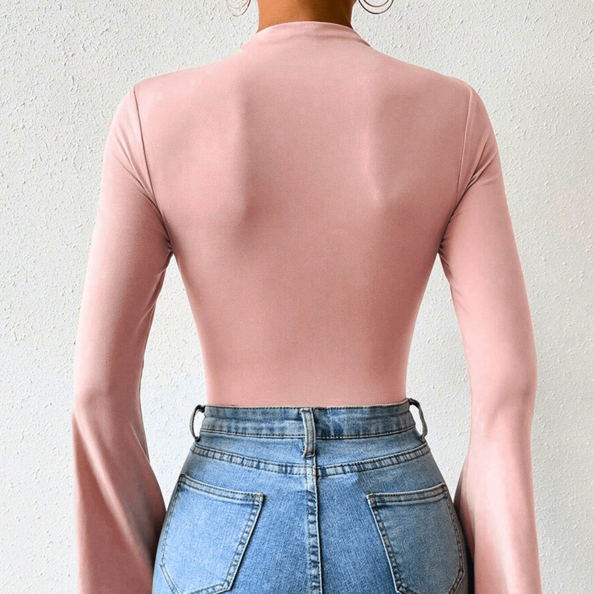 Glow Bell-Sleeve Bodysuit