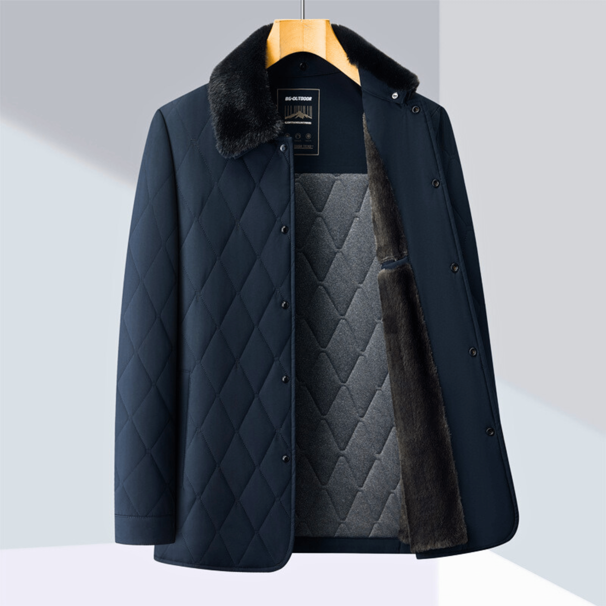 The Ariston Quilted Coat