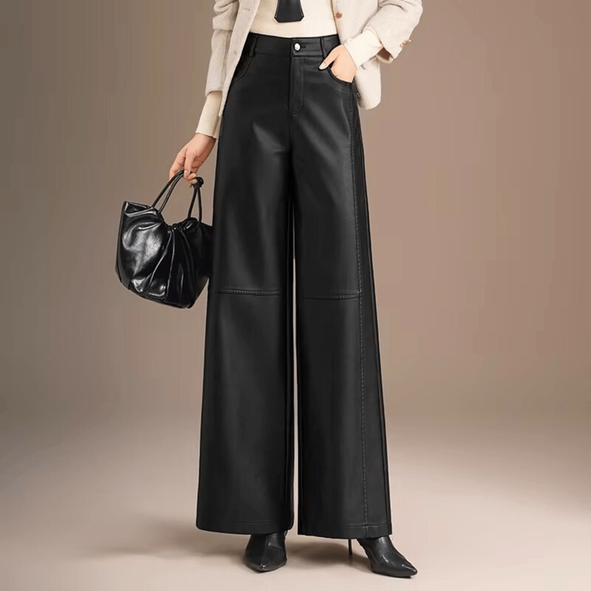 The Aveline Leather Pant