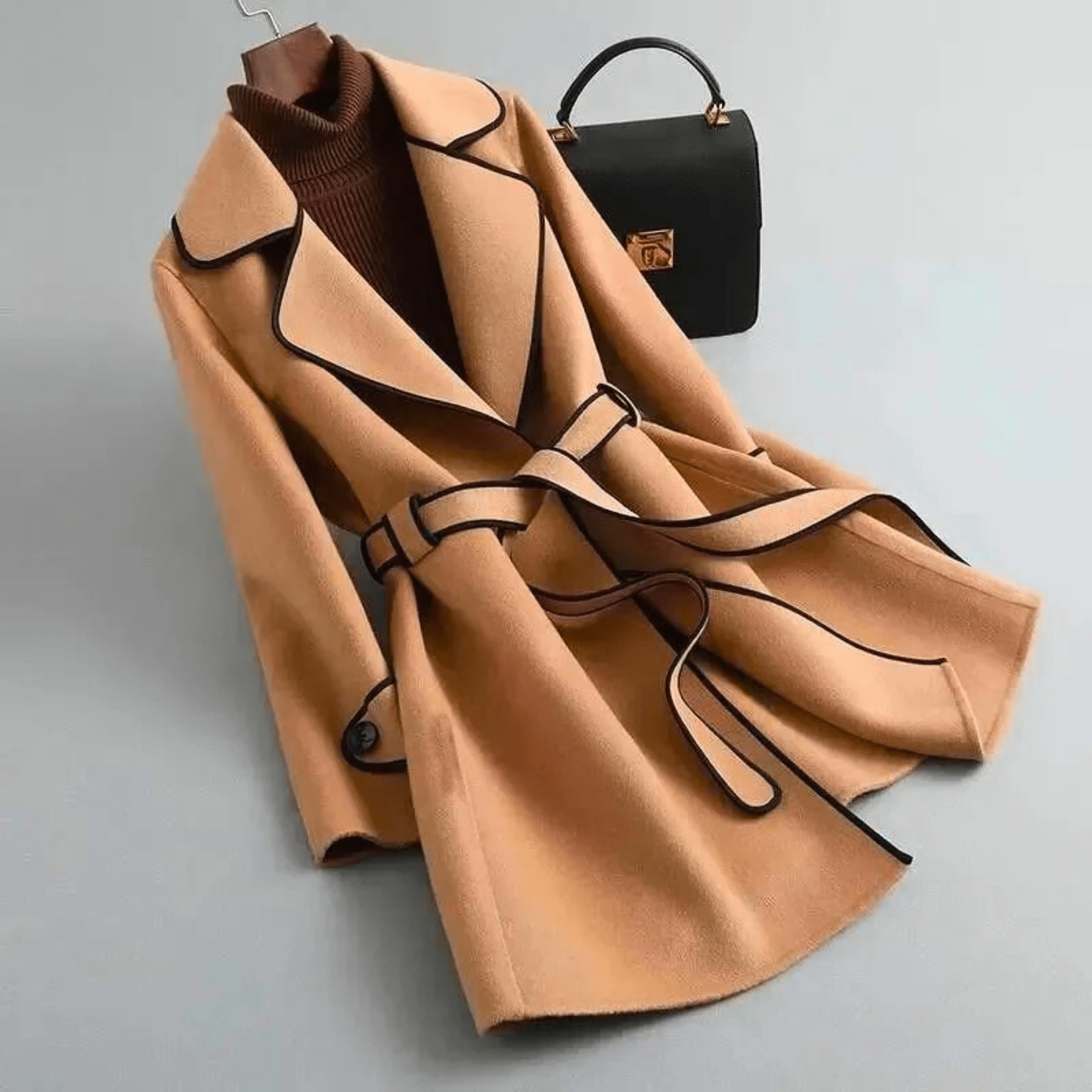 The Bellara Belted Coat