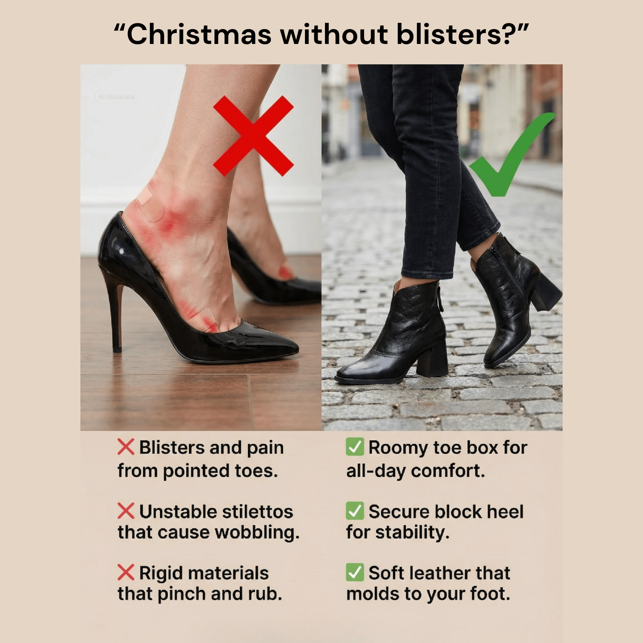 The Ovelle Comfort Ankle Boot