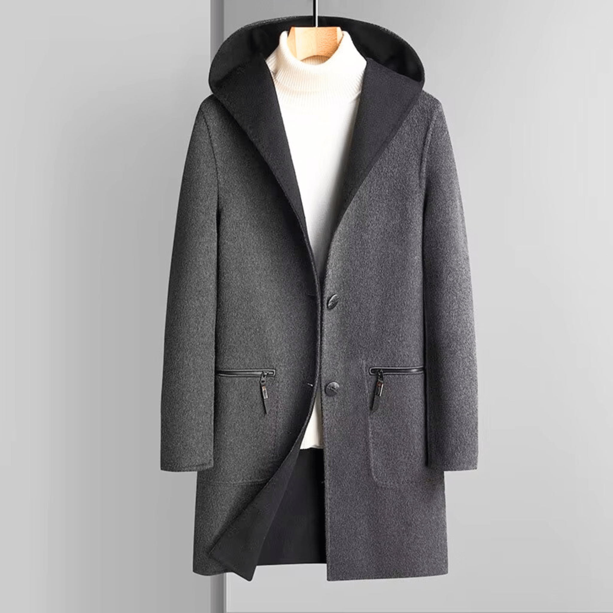 The Valente Cashmere Overcoat
