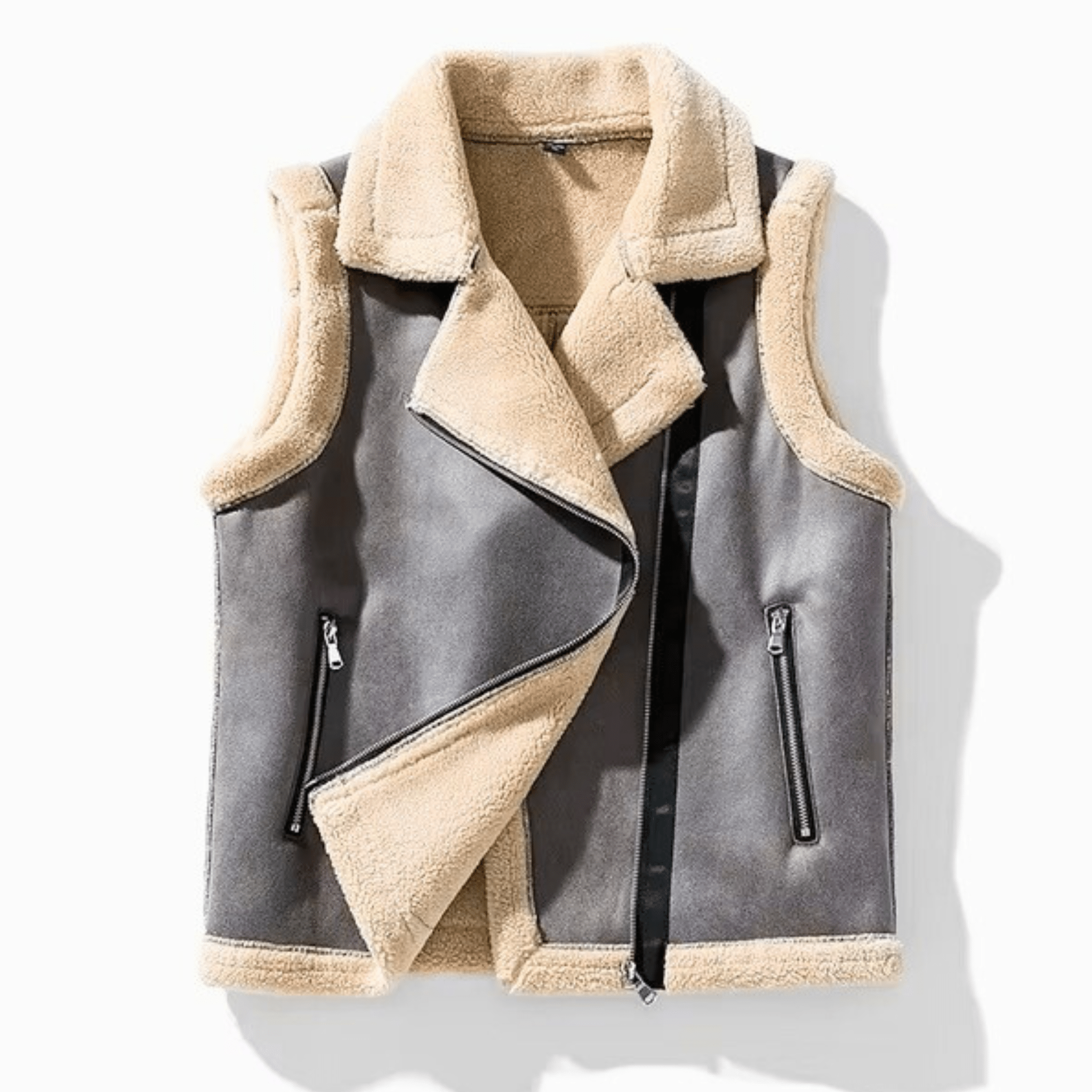 The Valente Shearling Vest