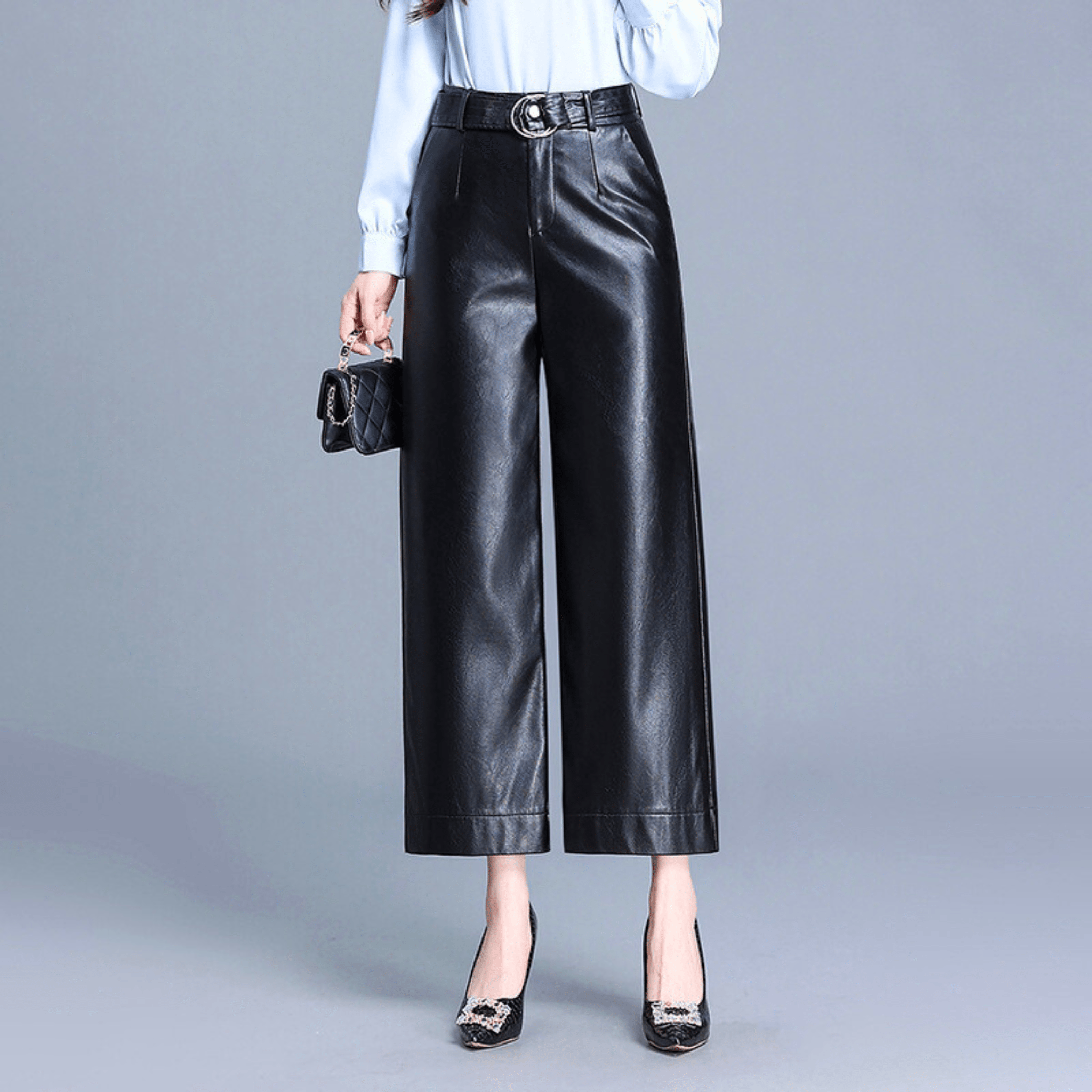 The Valette Leather Pant