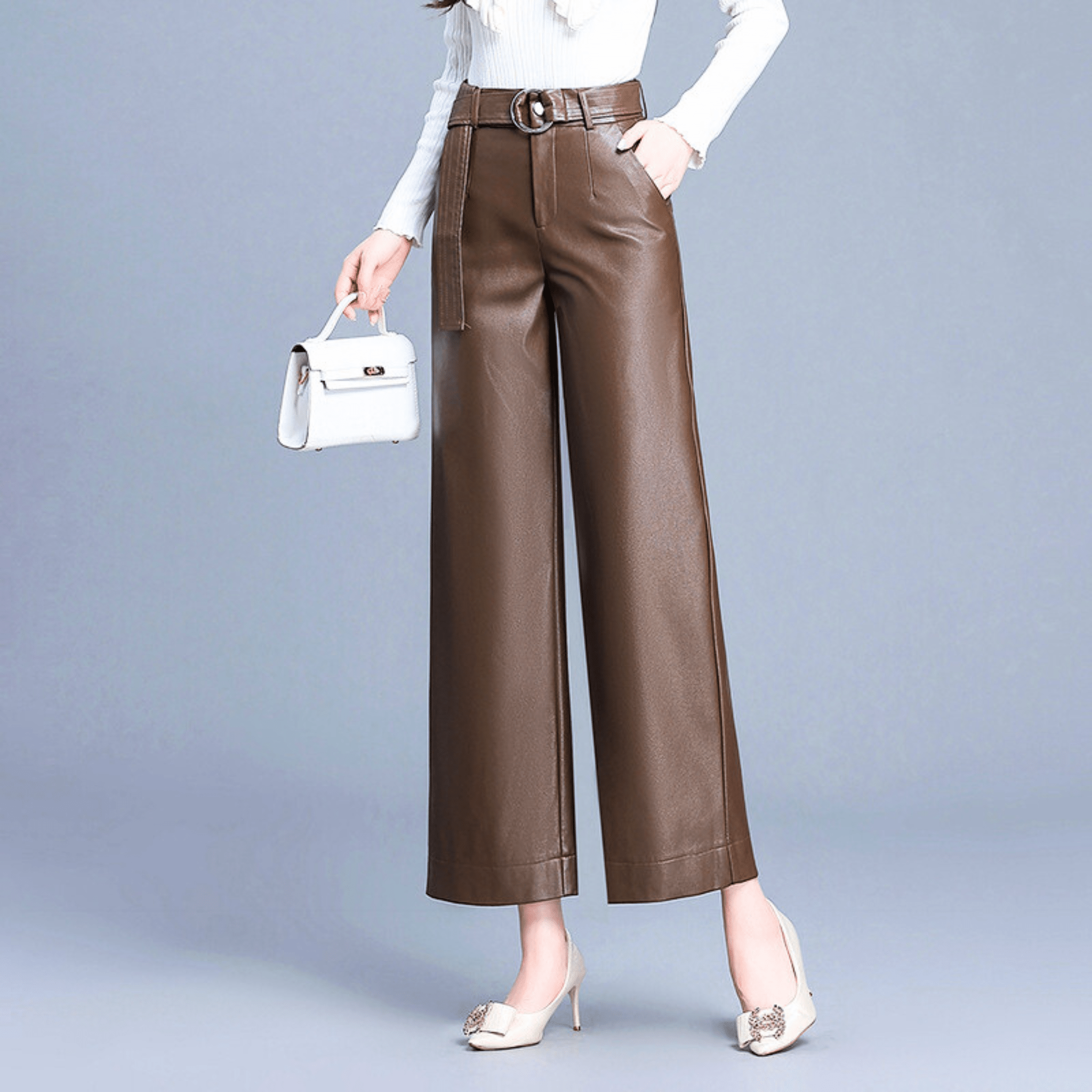 The Valette Leather Pant