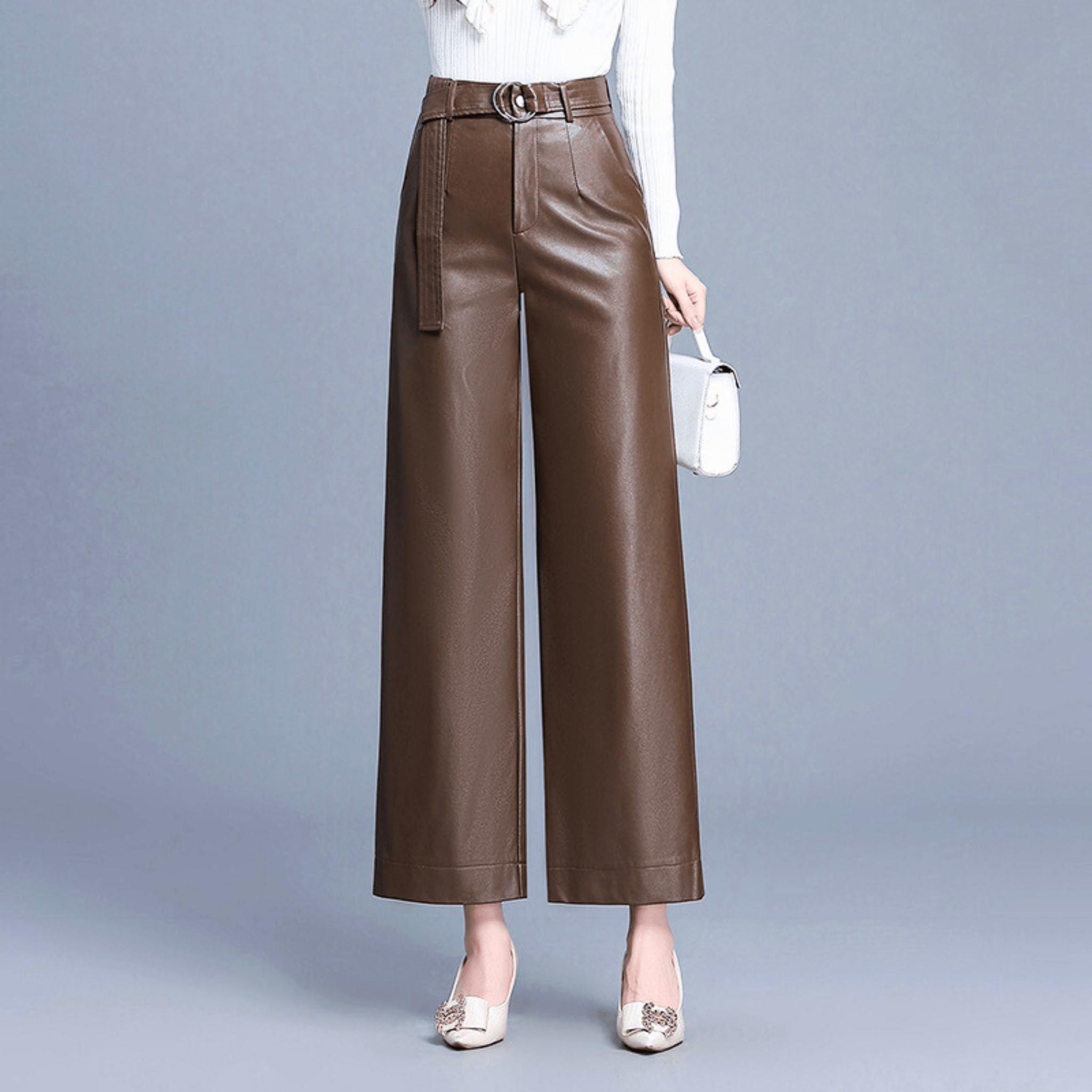The Valette Leather Pant